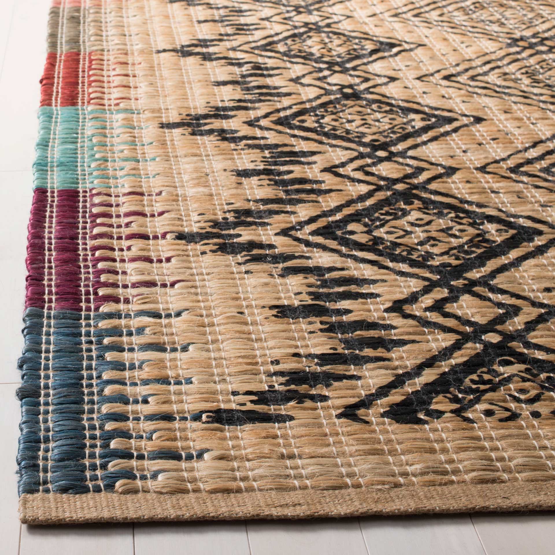 Cape Cod Natural/Black Area Rug - Image 2