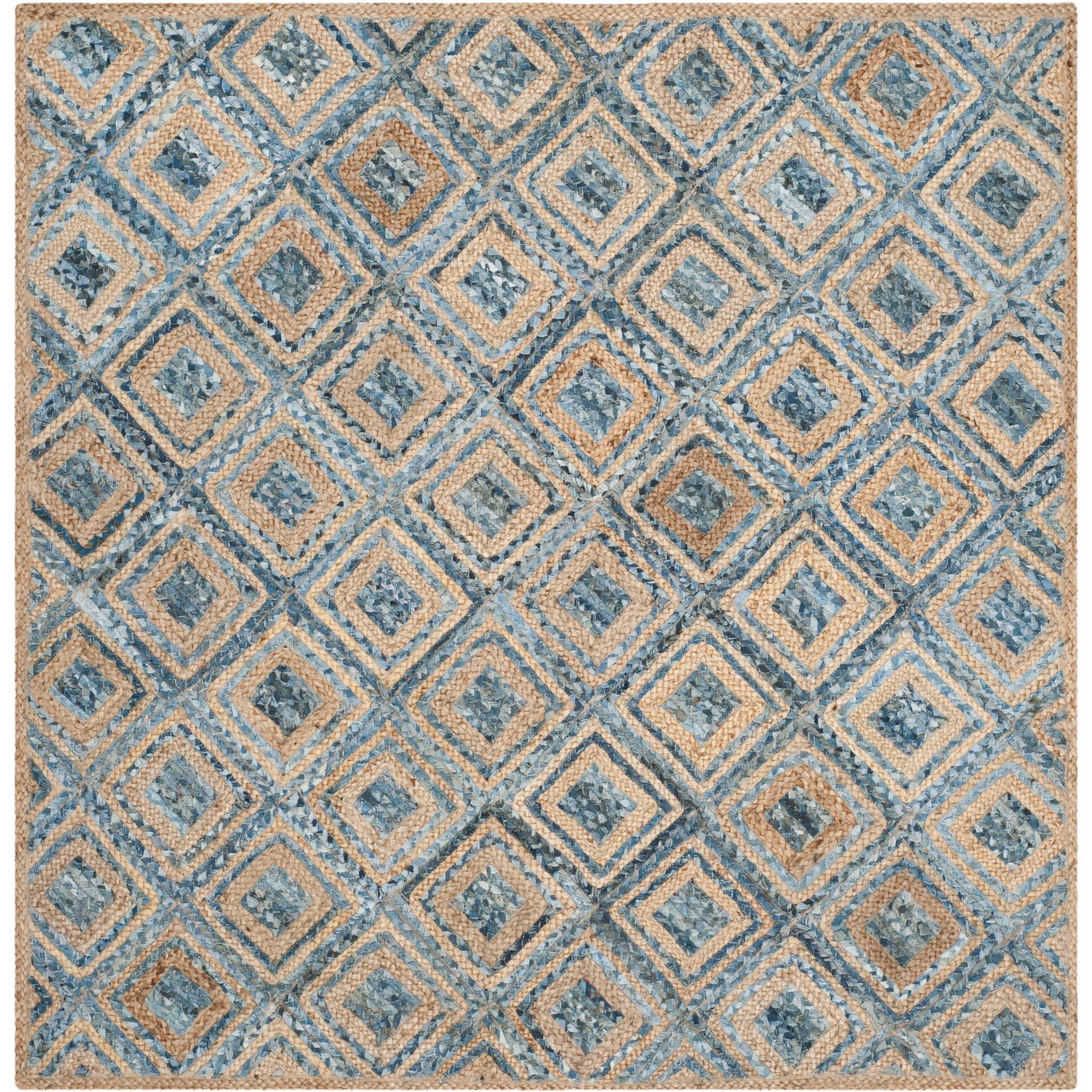 Cape Cod Natural/Blue Area Rug - Image 2