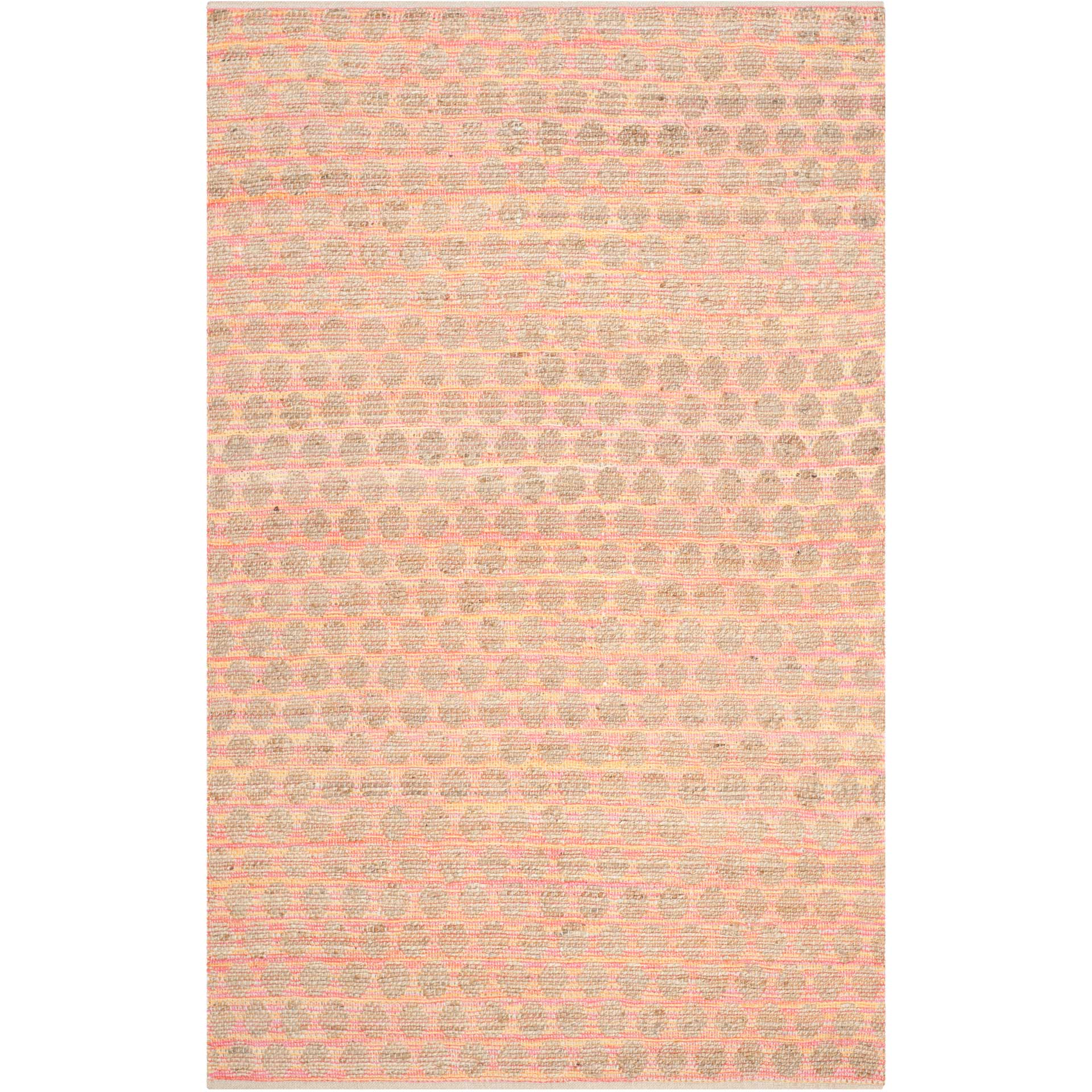 Cape Cod Orange/Natural Area Rug - Image 2
