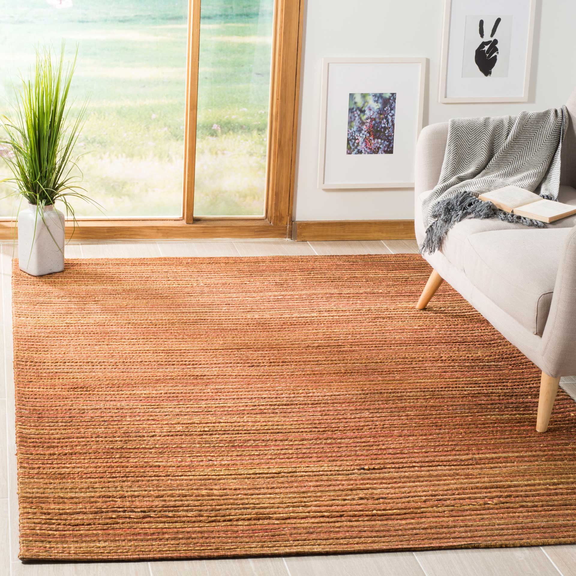 Cape Cod Rust Area Rug - Image 4