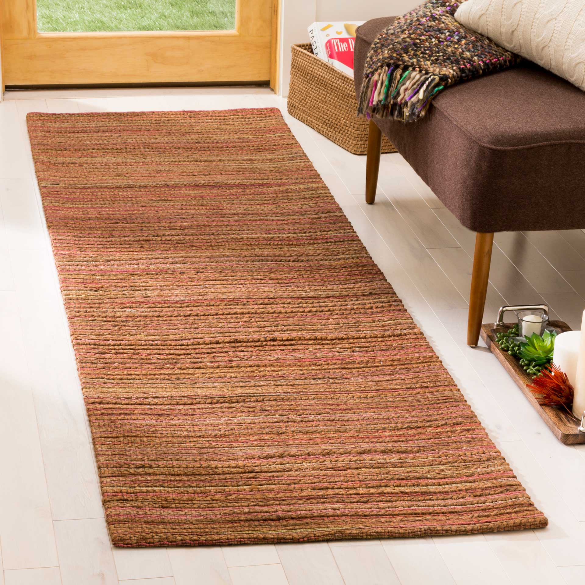Cape Cod Rust Runner Rug - Image 2