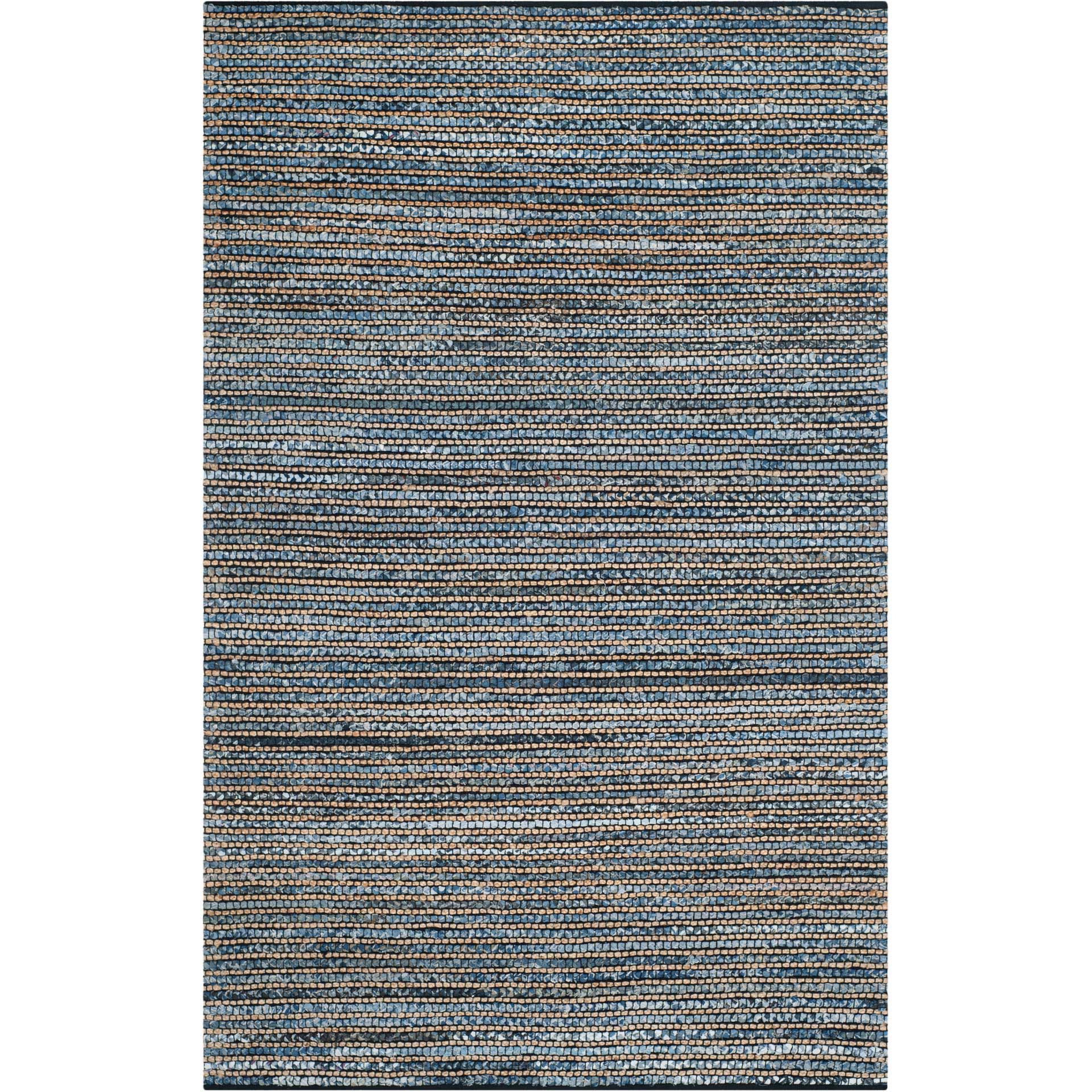 Cape Cod Stripe Blue Area Rug - Image 2