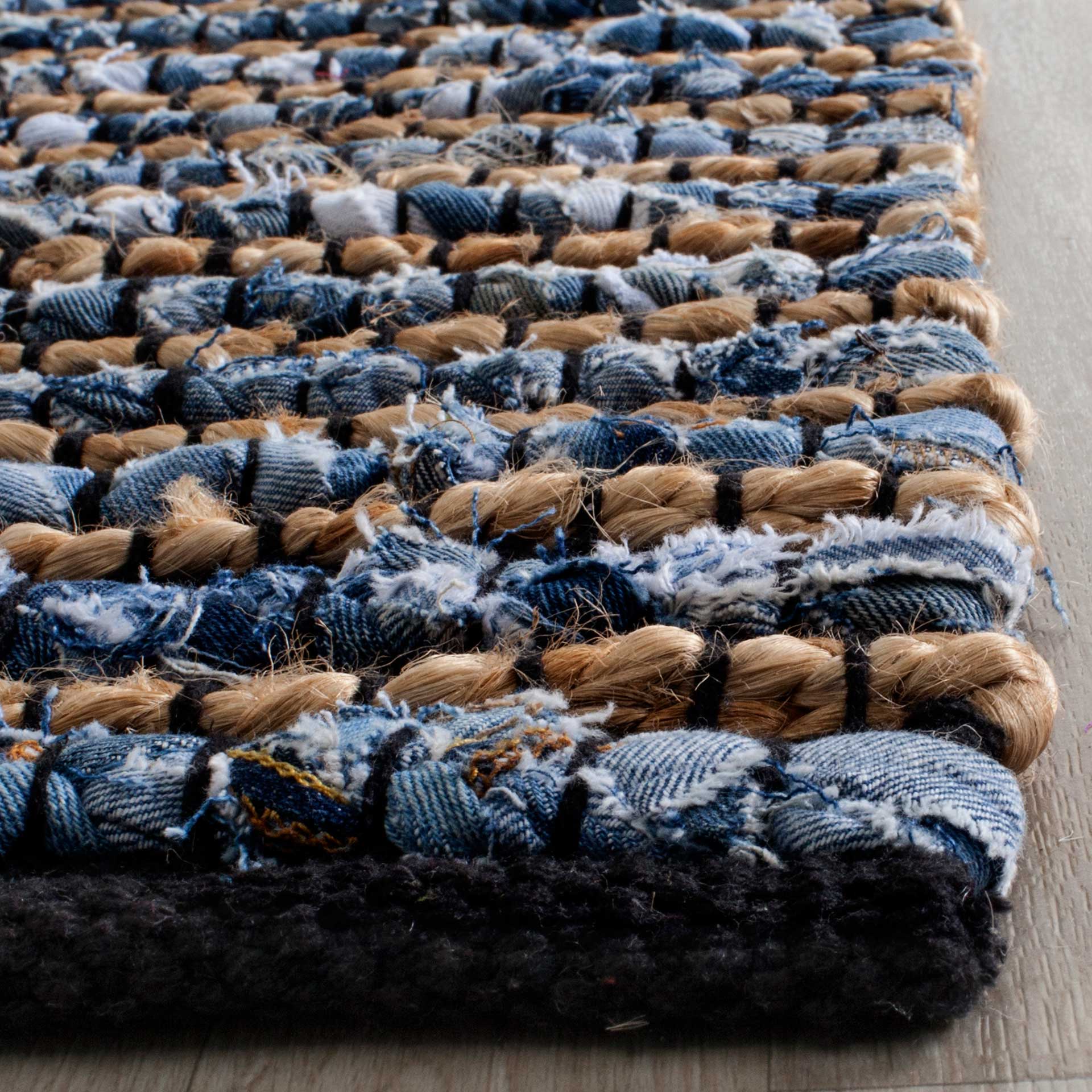 Cape Cod Stripe Blue Runner Rug - Image 2