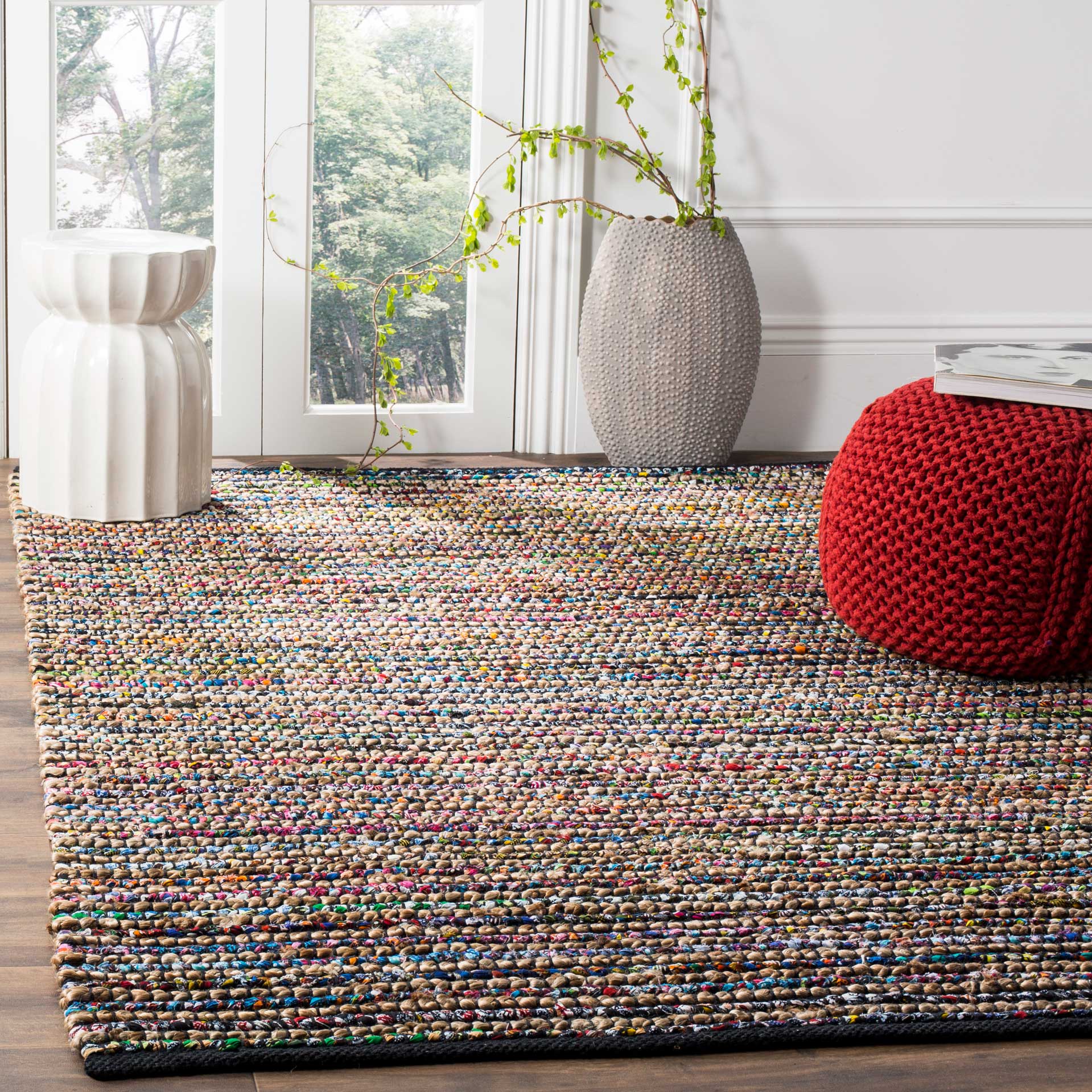 Cape Cod Stripe Multi Area Rug - Image 11