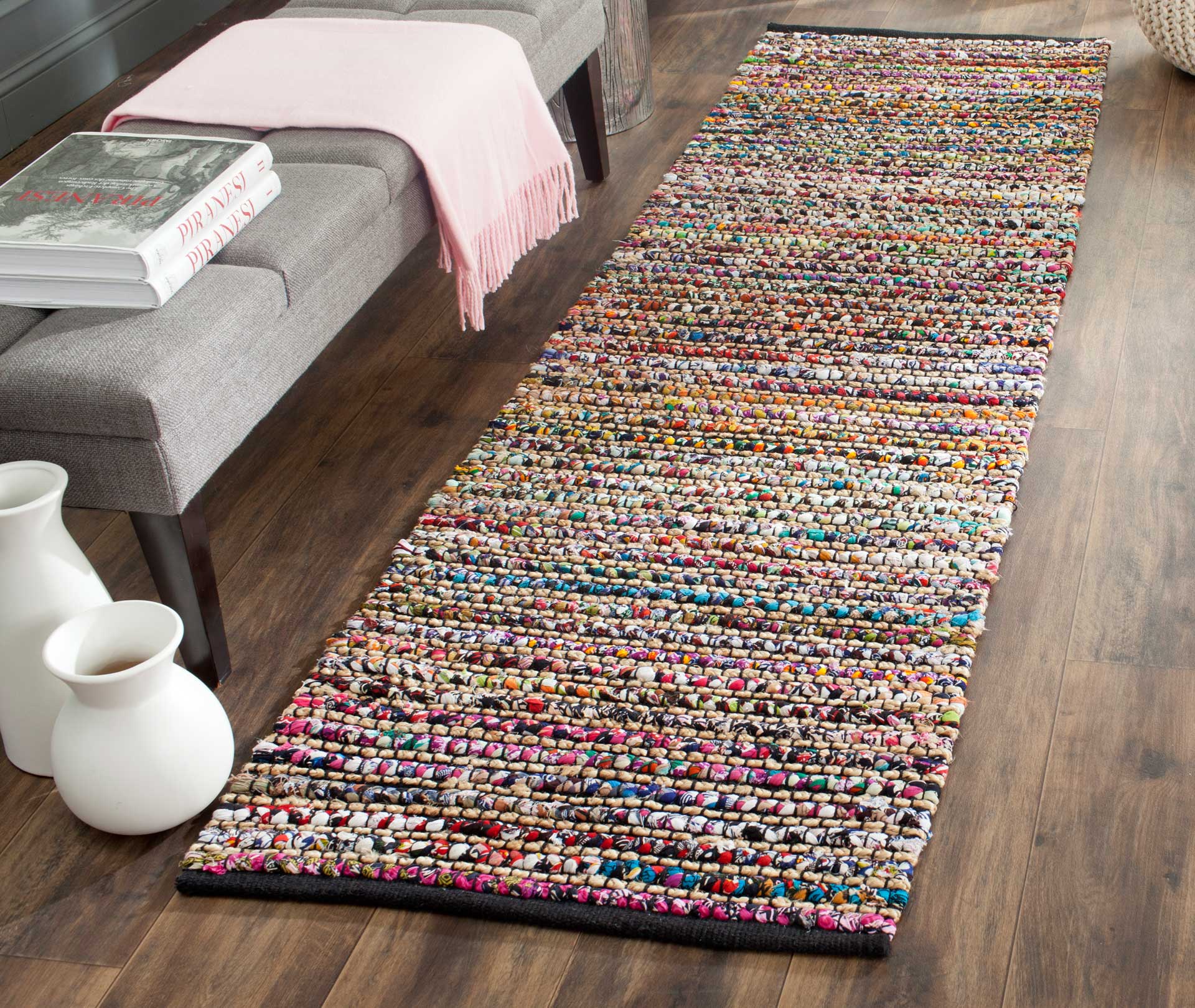 Cape Cod Stripe Multi Runner Rug - Image 3