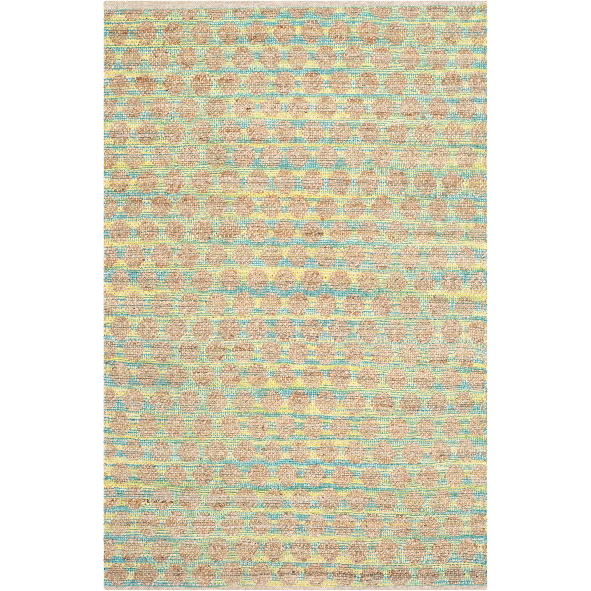 Cape Cod Teal/Natural Area Rug - Image 3