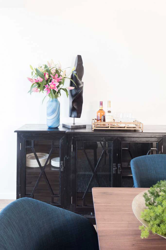 Caprice 4 Door Sideboard Black - Image 7