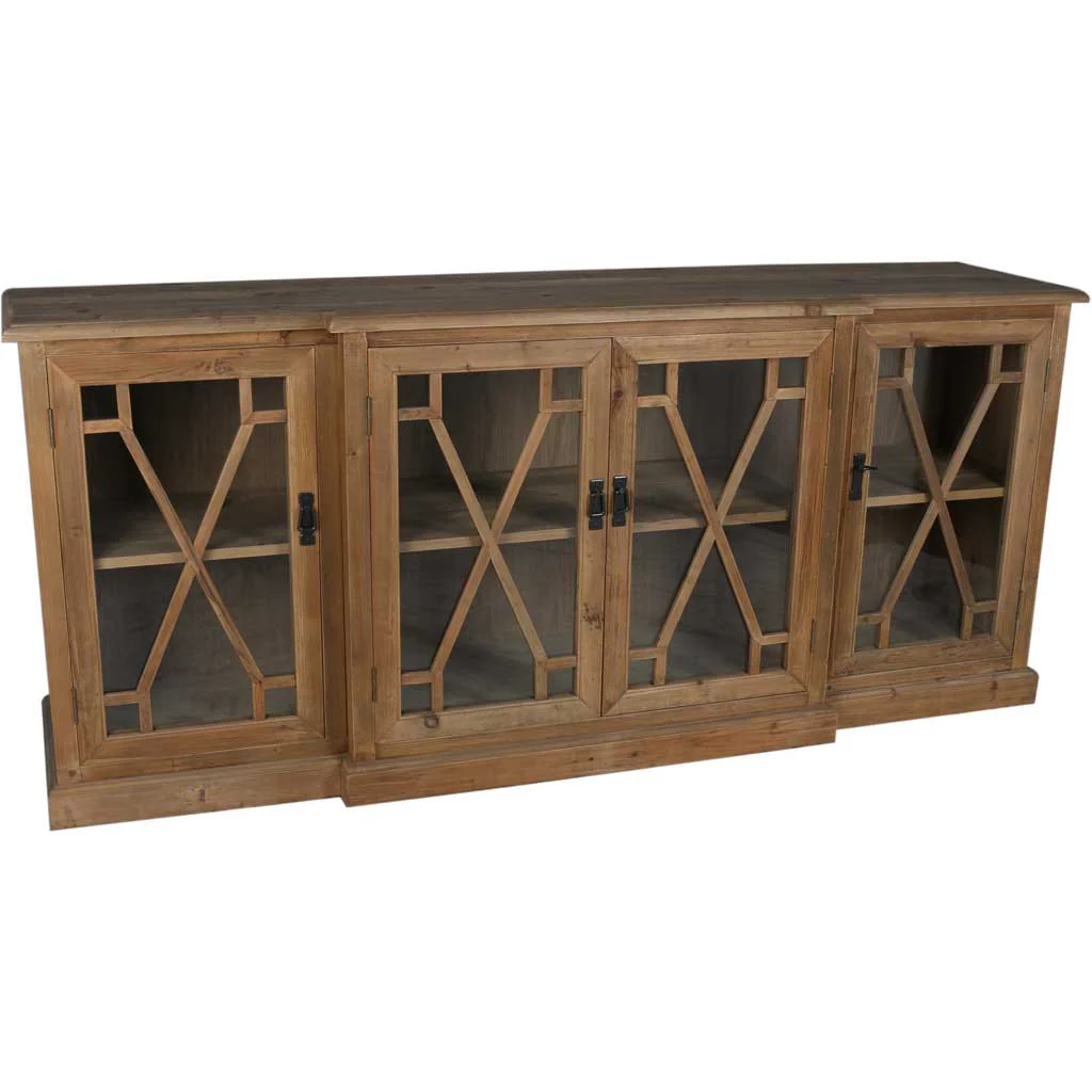 Caprice 4 Door Sideboard Natural - Image 3