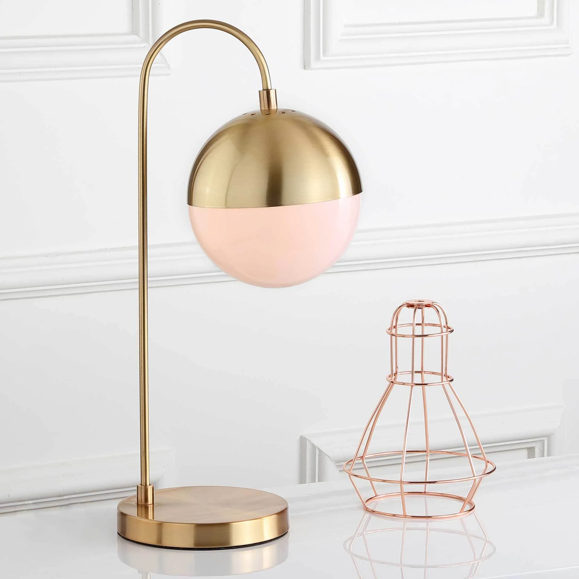 Carissa Table Lamp Brass Gold - Image 4