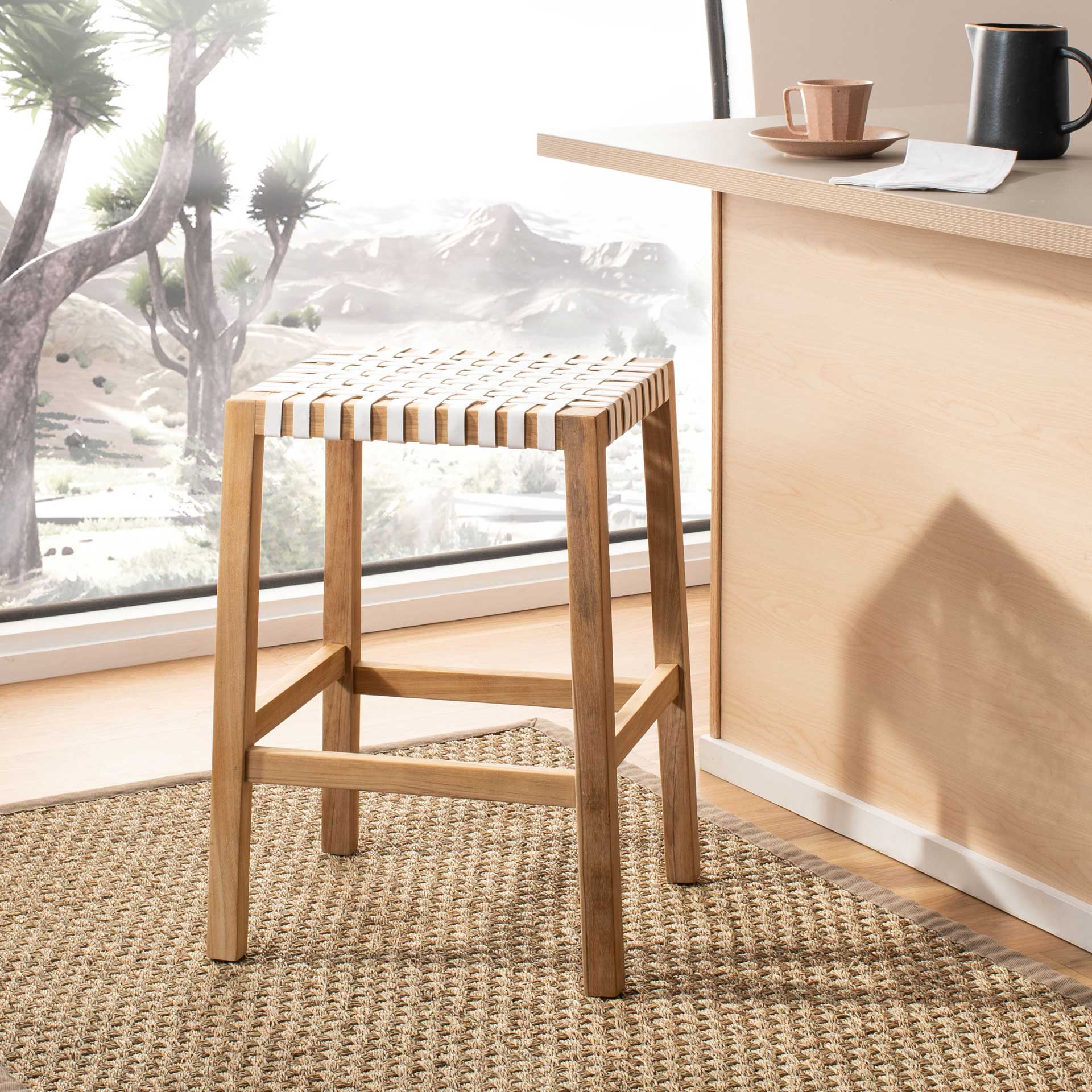 Carla Counter Stool Natural - Image 7