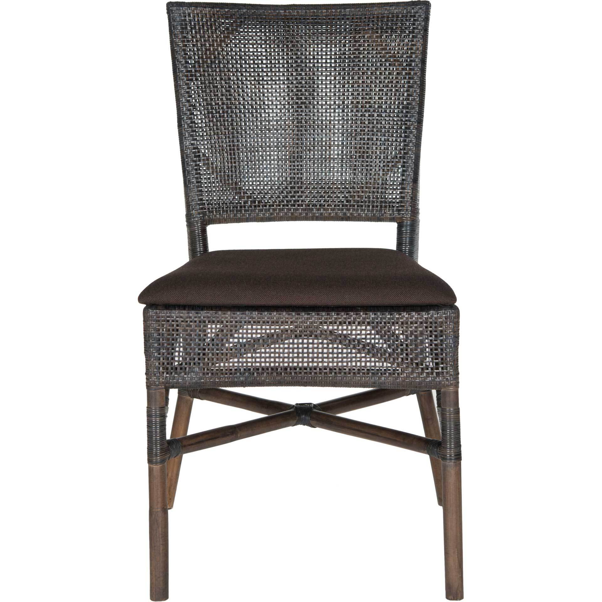 Carla Rattan Side Chair (Set of 2) - Image 2