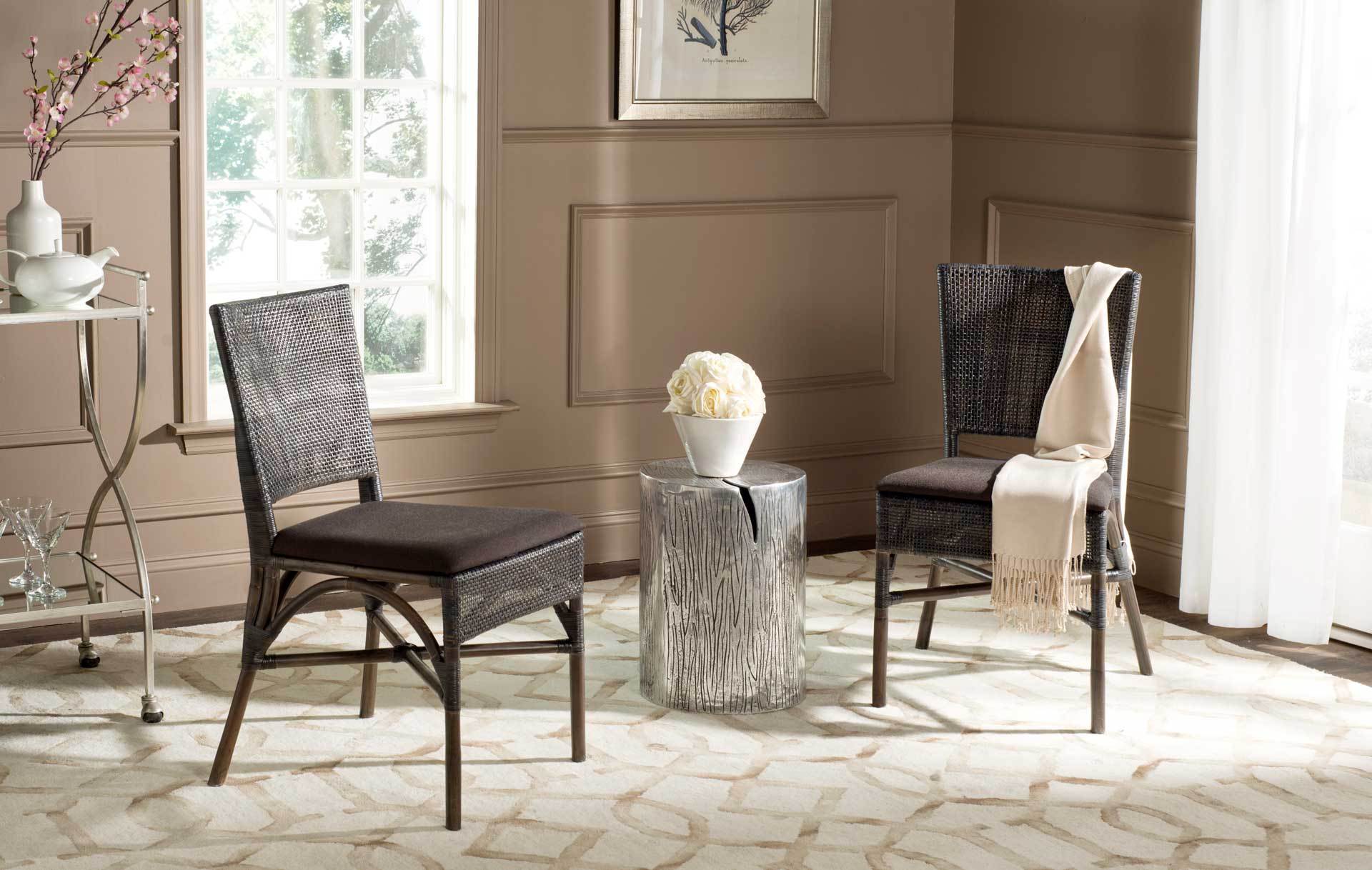 Carla Rattan Side Chair (Set of 2) - Image 5