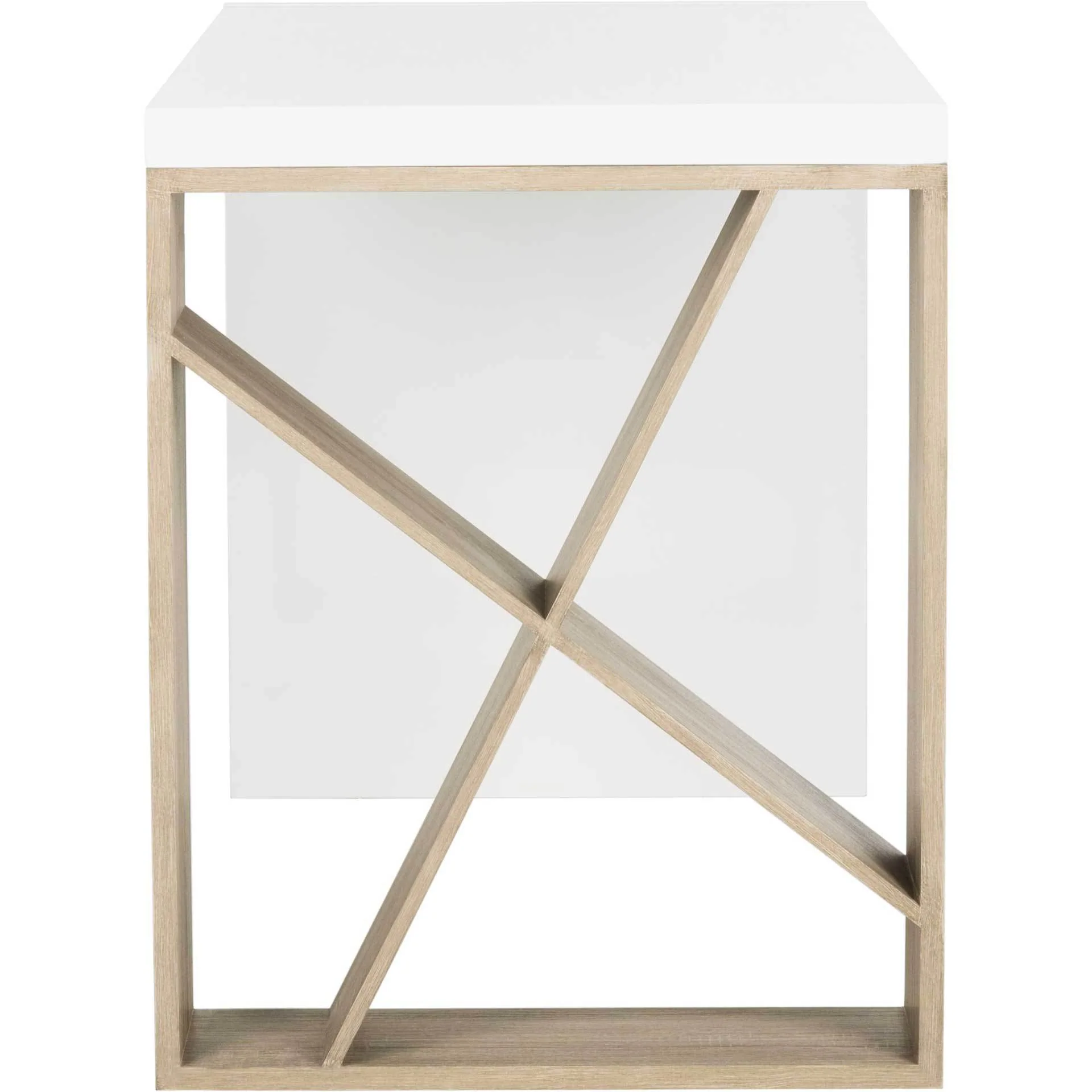 Carley Side Storage Lacquer Desk - Image 3