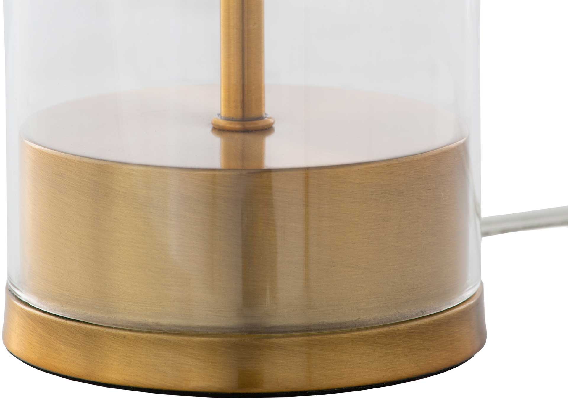 Carlos Table Lamp White/Gold - Image 4
