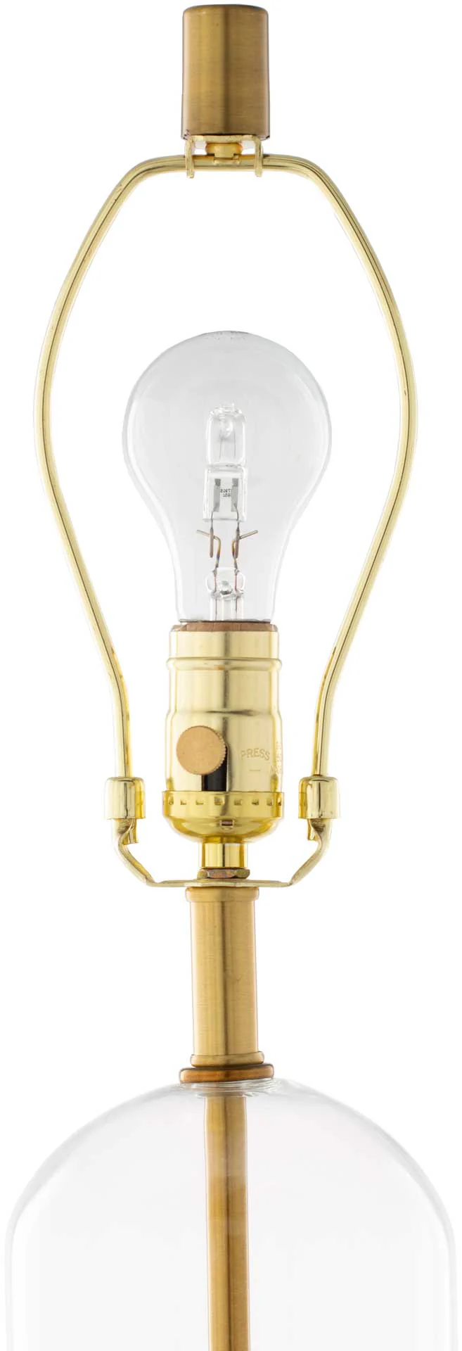 Carlos Table Lamp White/Gold - Image 5