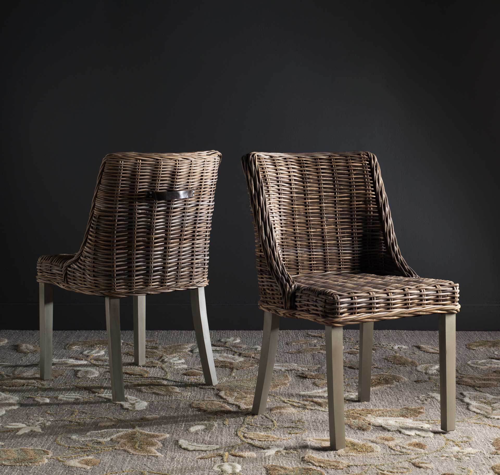 Carlos Wicker Dining Chair (Set of 2) - Image 5