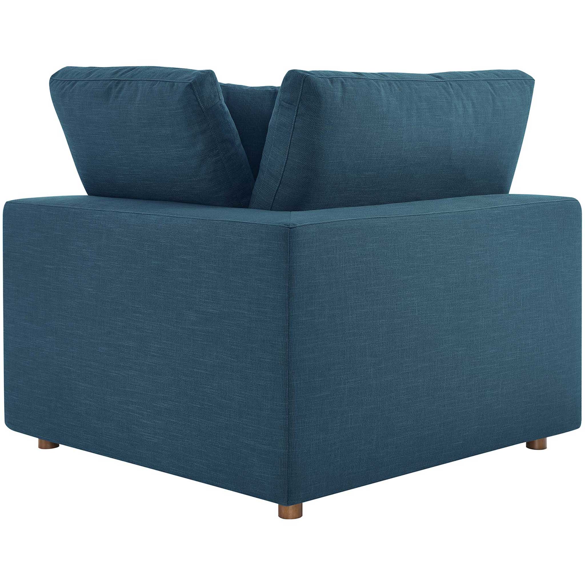 Carmen 4 Piece Modular Sectional Sofa Azure - Image 5