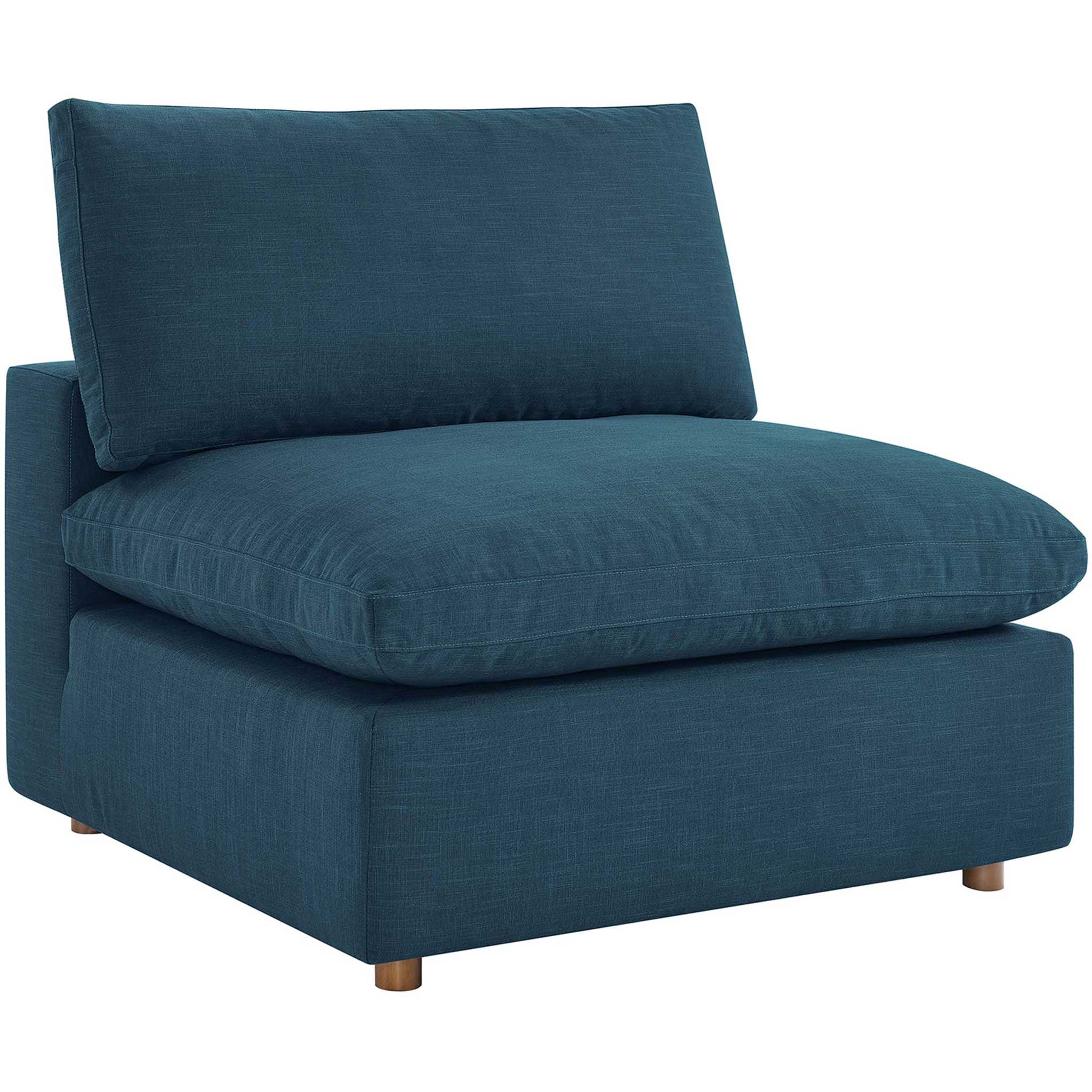 Carmen 4 Piece Modular Sectional Sofa Azure - Image 6