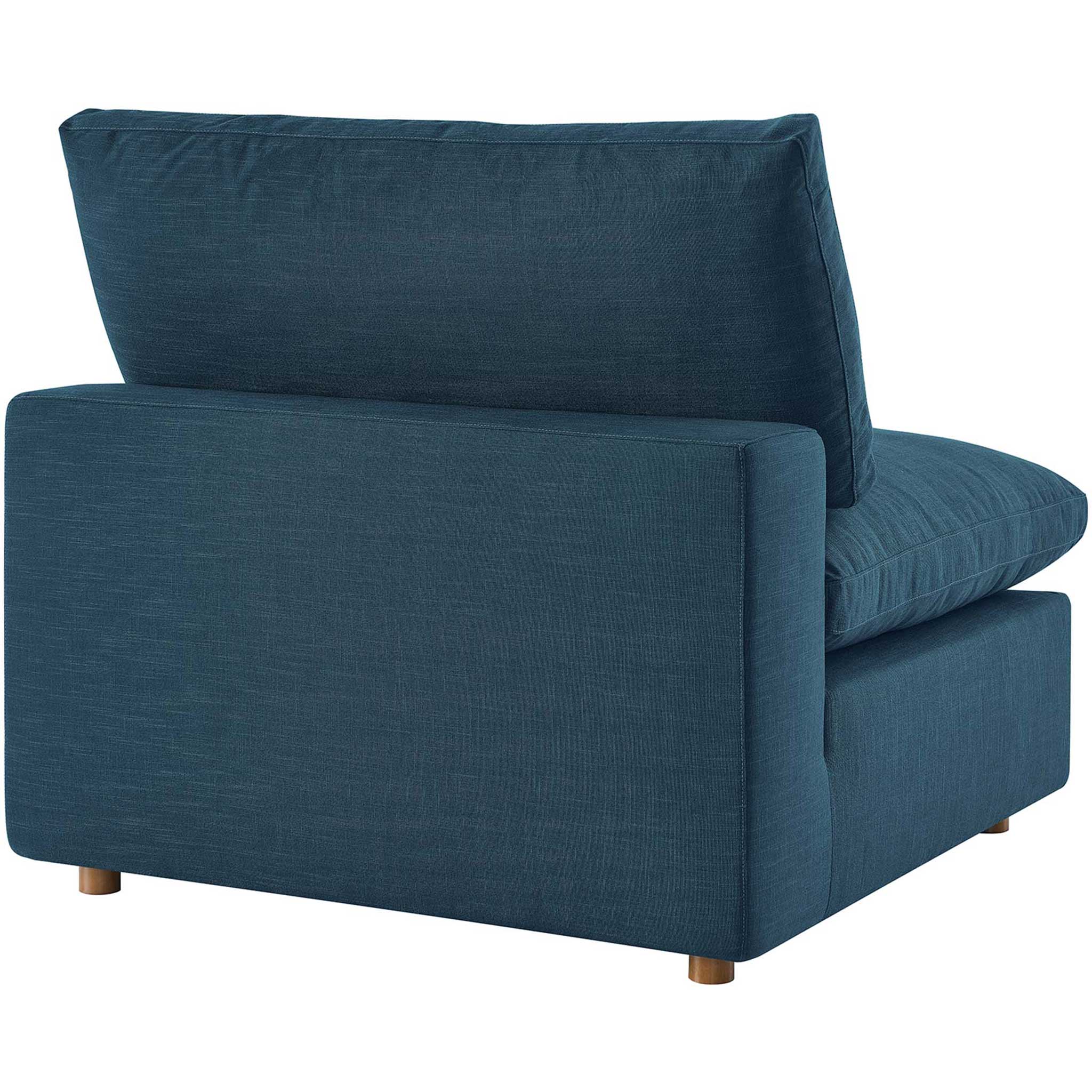 Carmen 4 Piece Modular Sectional Sofa Azure - Image 7
