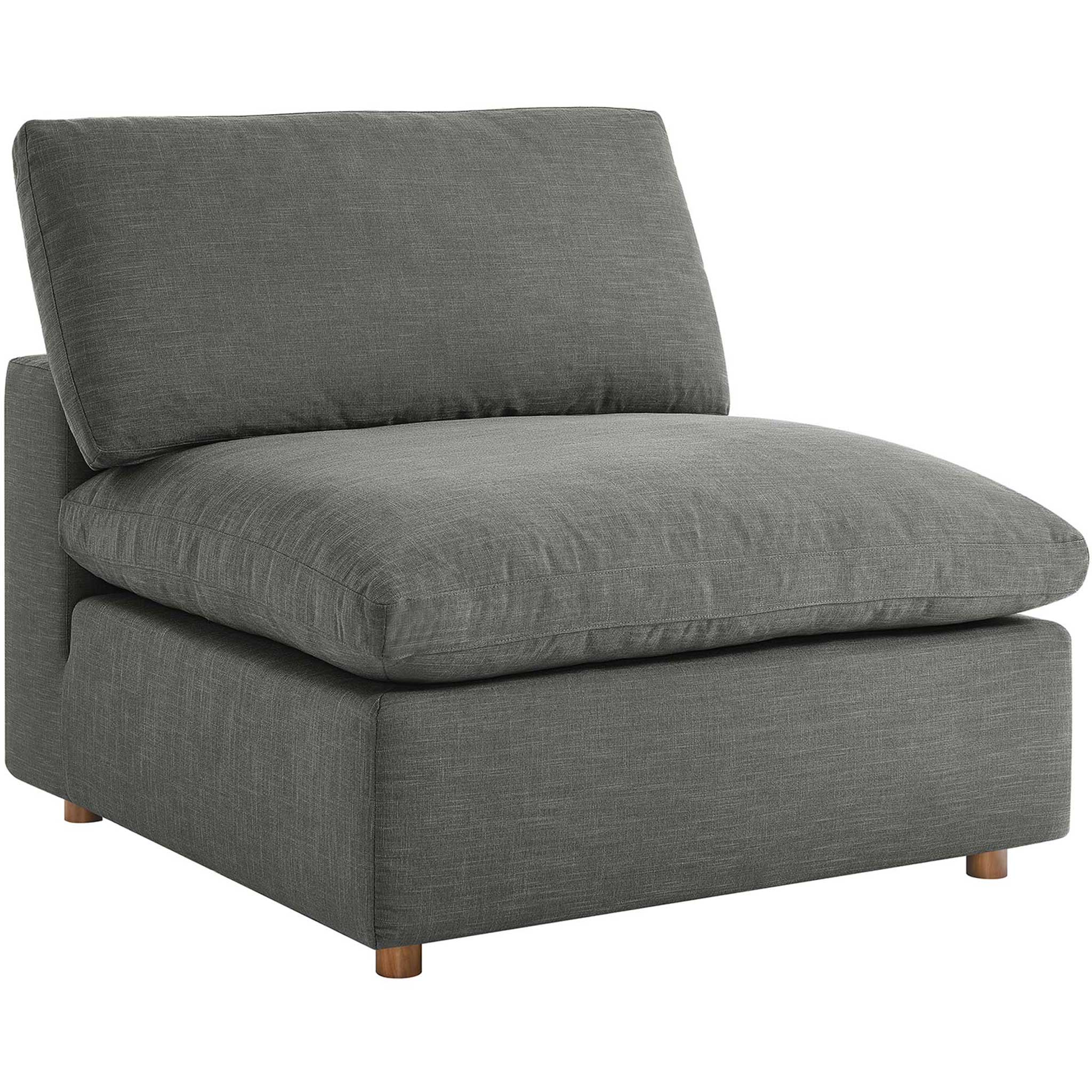 Carmen 4 Piece Modular Sectional Sofa Gray - Image 6