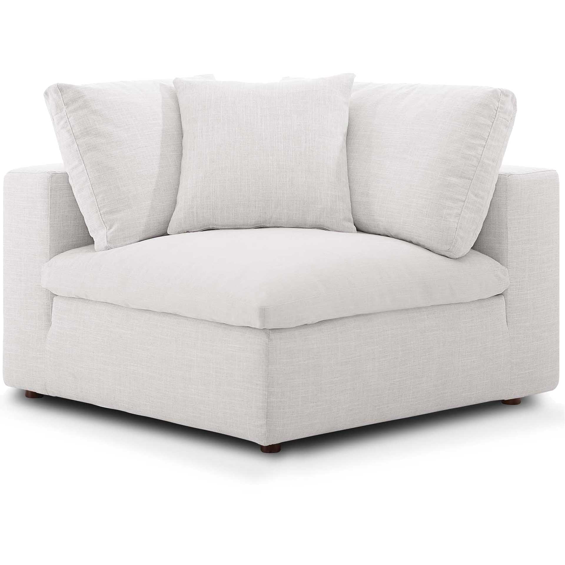 Carmen 5 Piece Modular Sectional Sofa Beige - Image 2