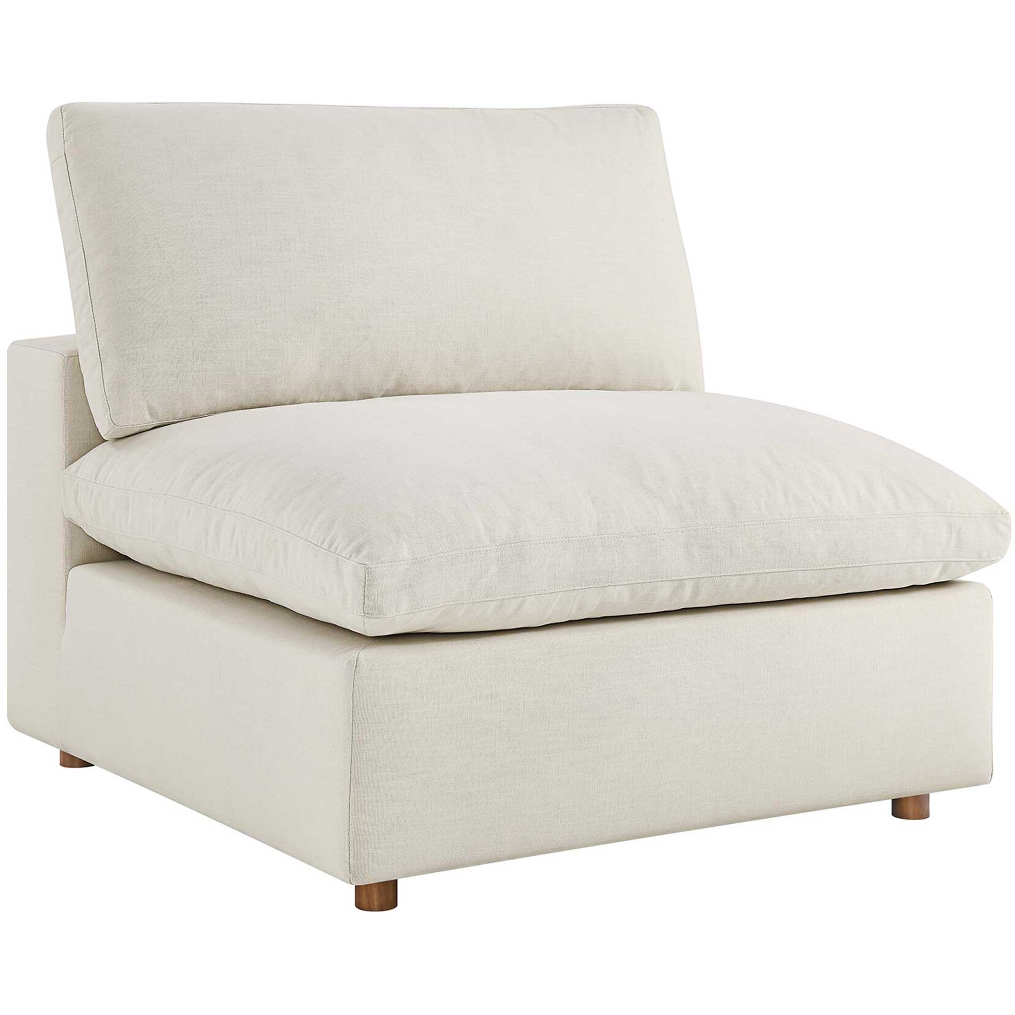 Carmen 5 Piece Modular Sectional Sofa Light Beige - Image 6