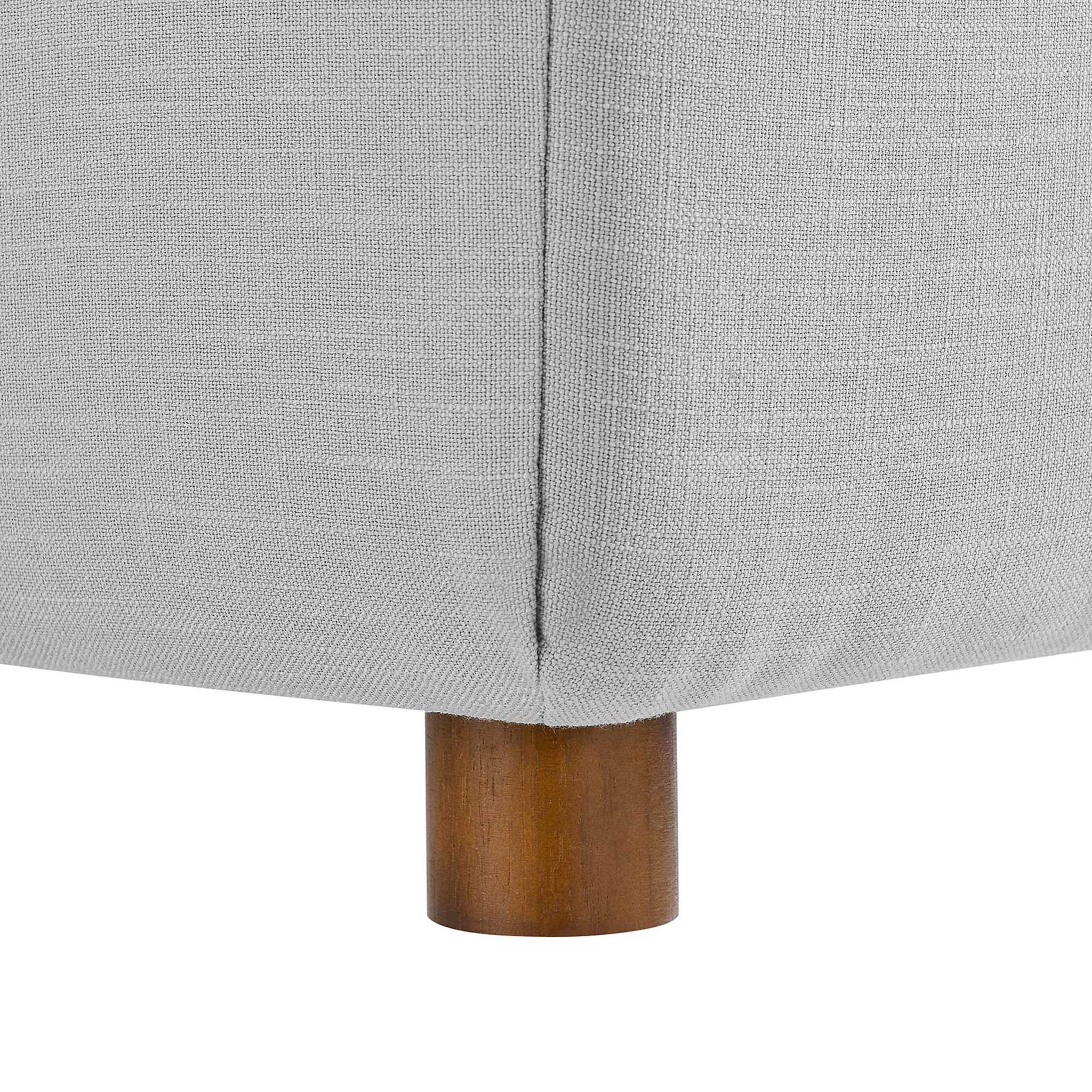 Carmen 5 Piece Modular Sectional Sofa Light Gray - Image 8