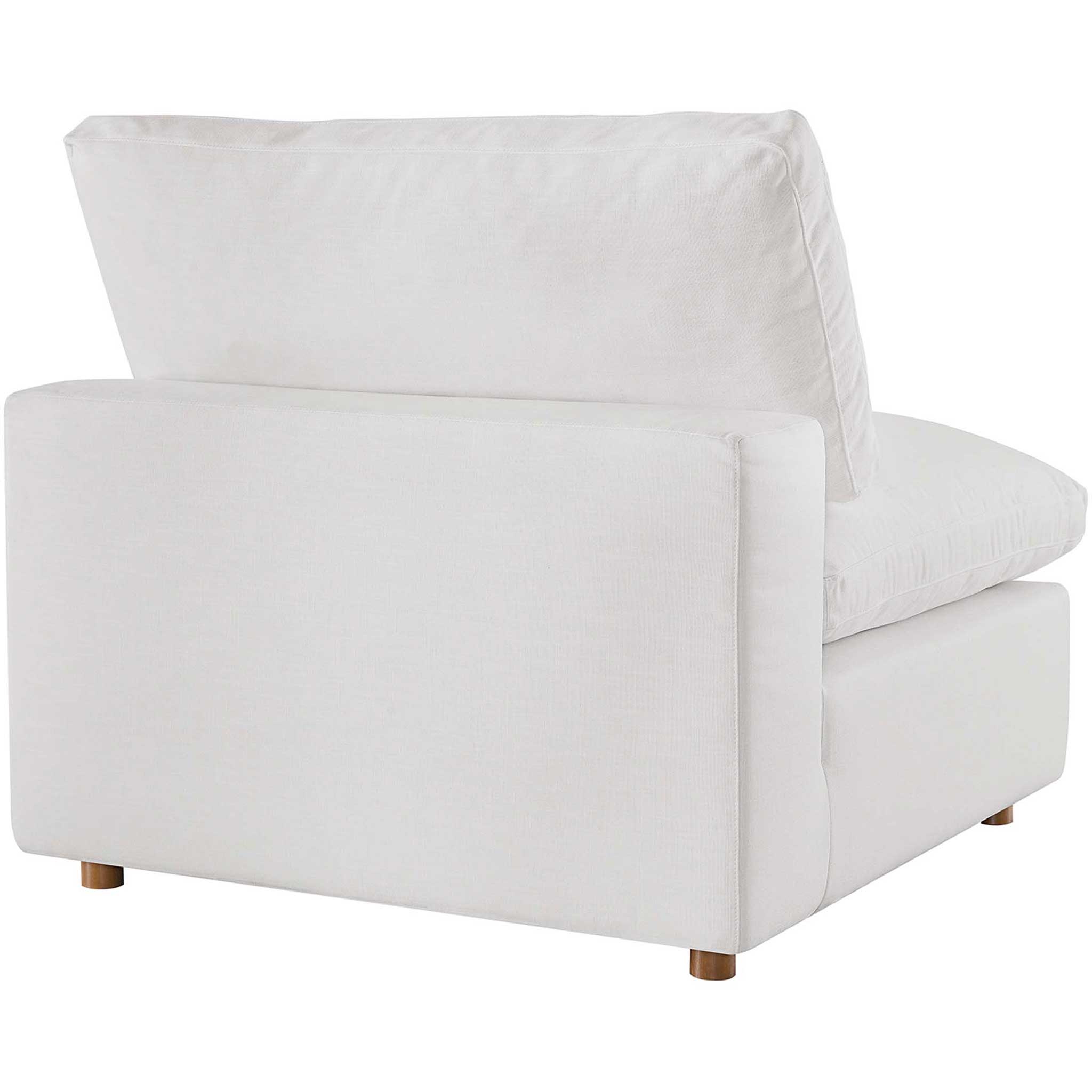 Carmen 5 Piece Modular Sectional Sofa Pure White - Image 7