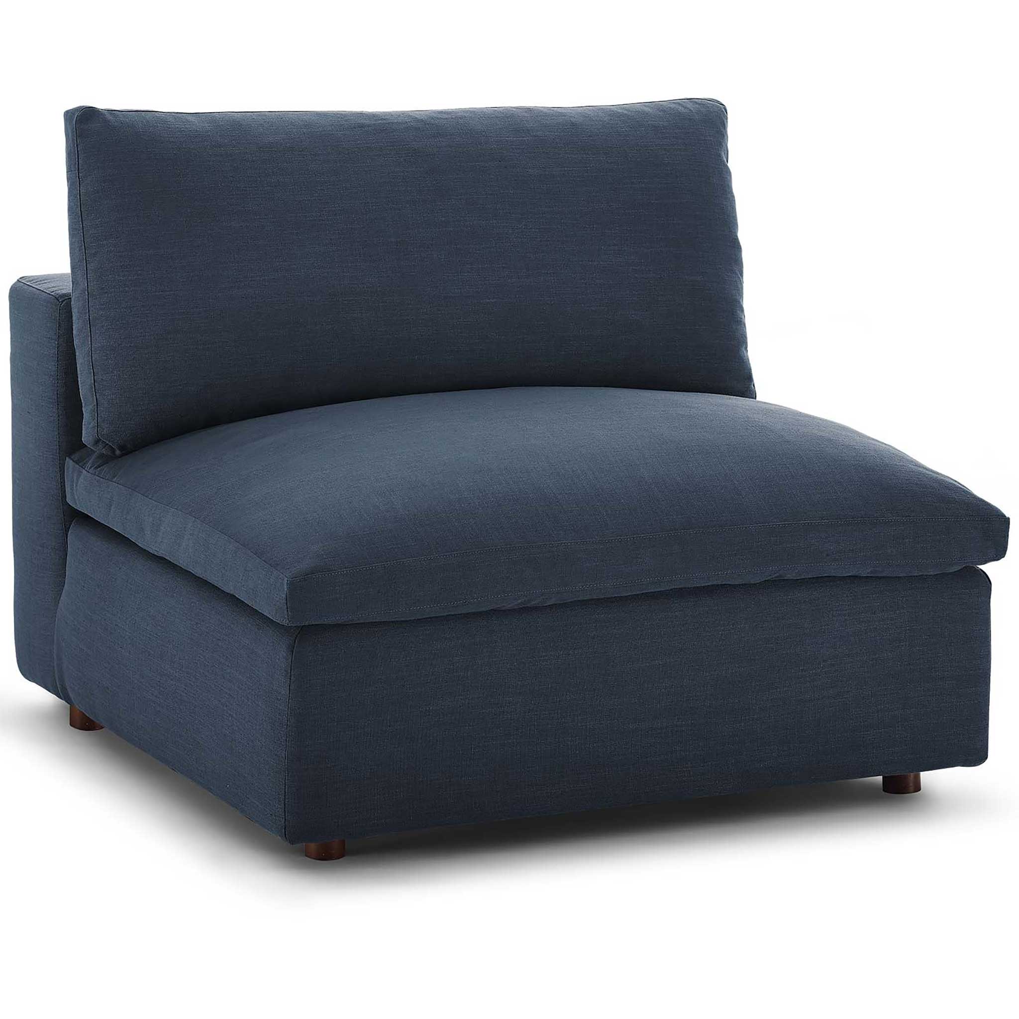 Carmen 6 Piece Modular Sectional Sofa Azure - Image 3