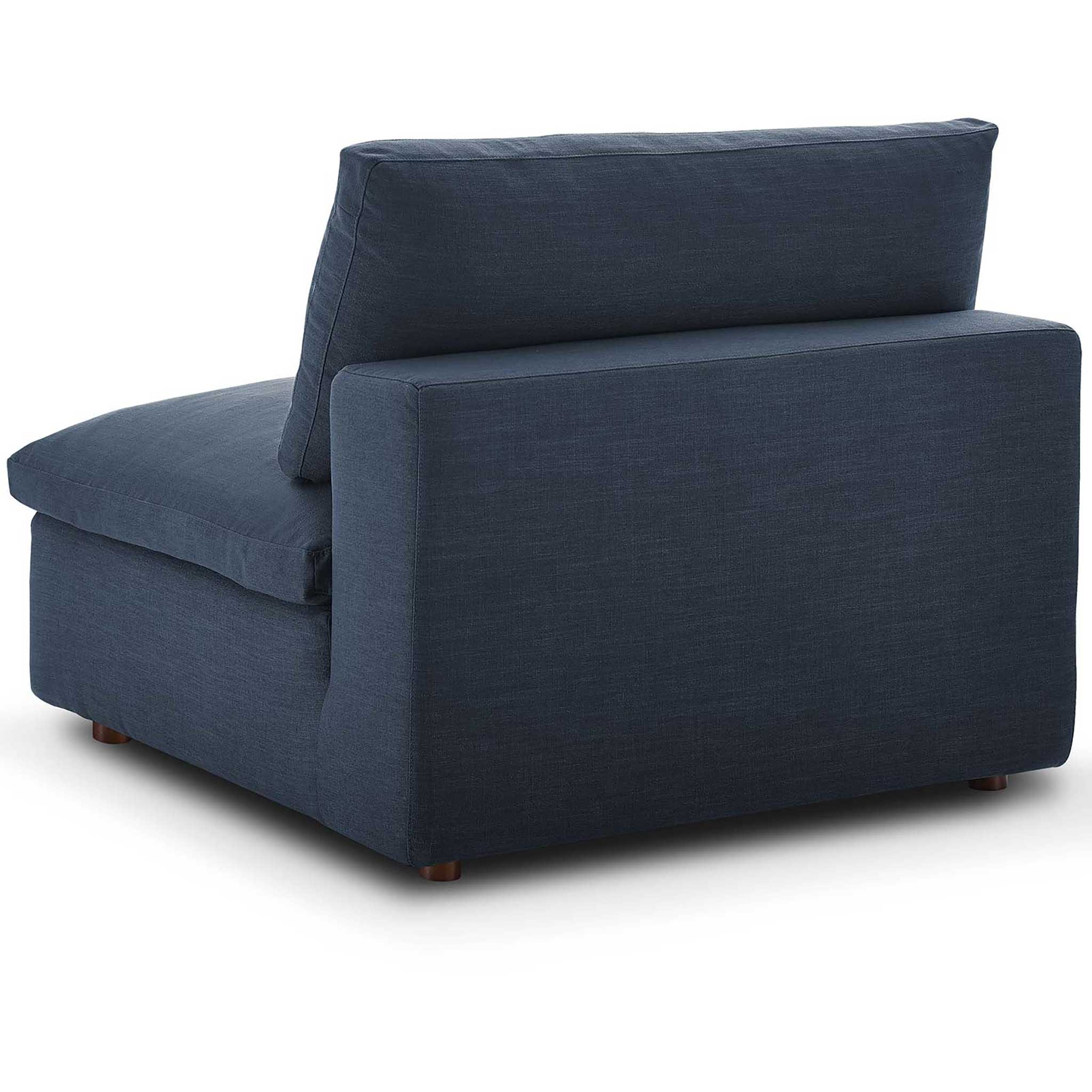 Carmen 6 Piece Modular Sectional Sofa Azure - Image 4