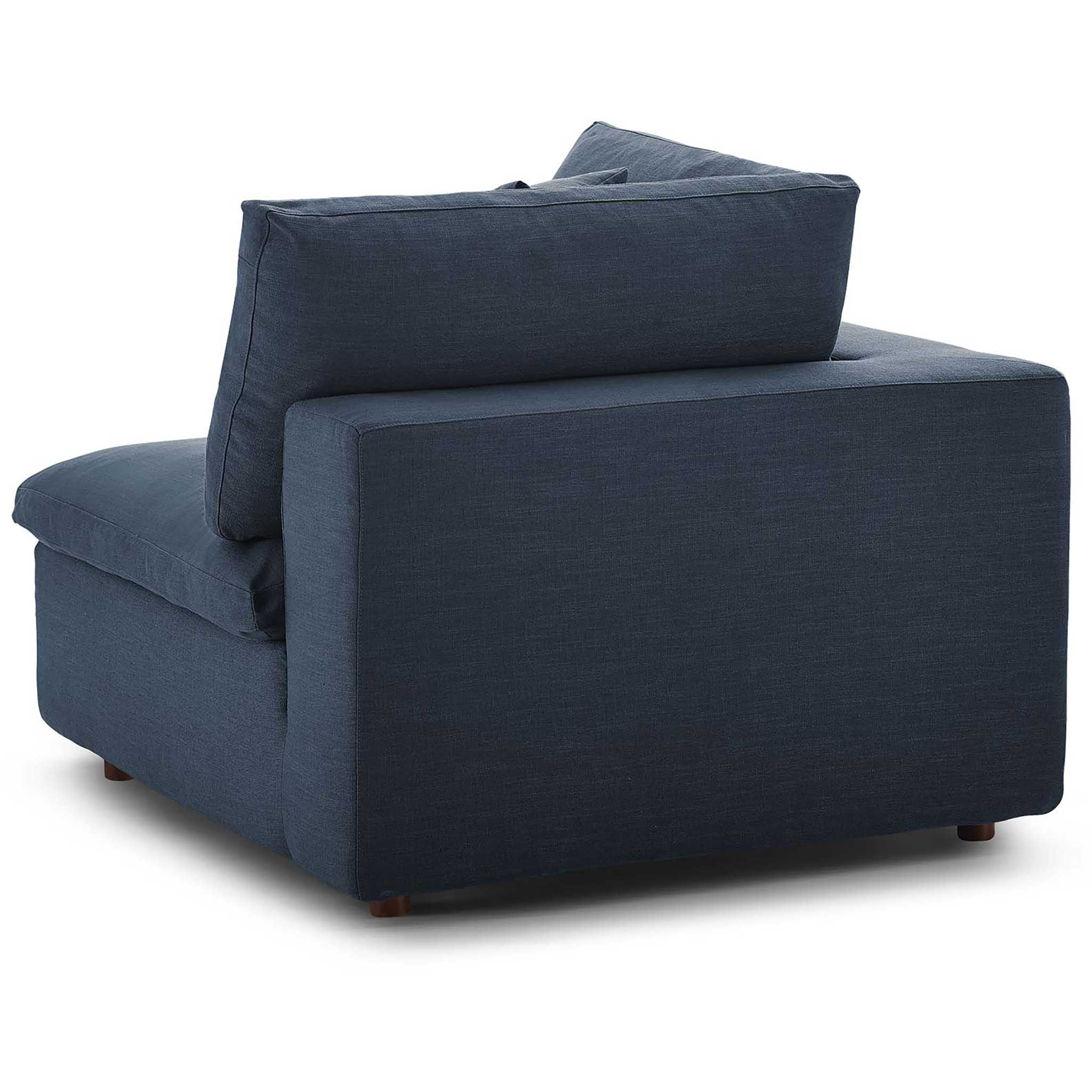 Carmen 6 Piece Modular Sectional Sofa Azure - Image 7