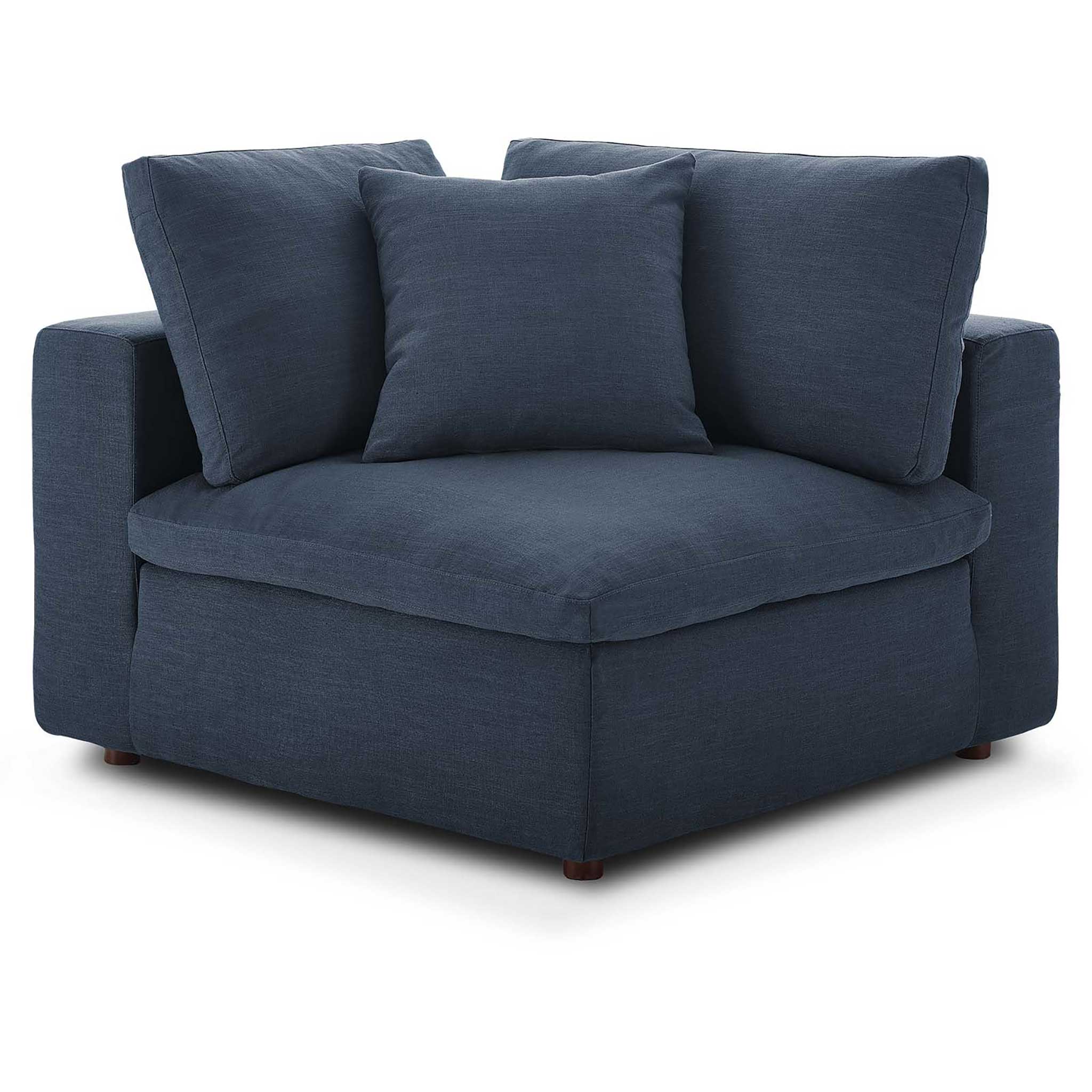 Carmen 6 Piece Modular Sectional Sofa Azure - Image 8