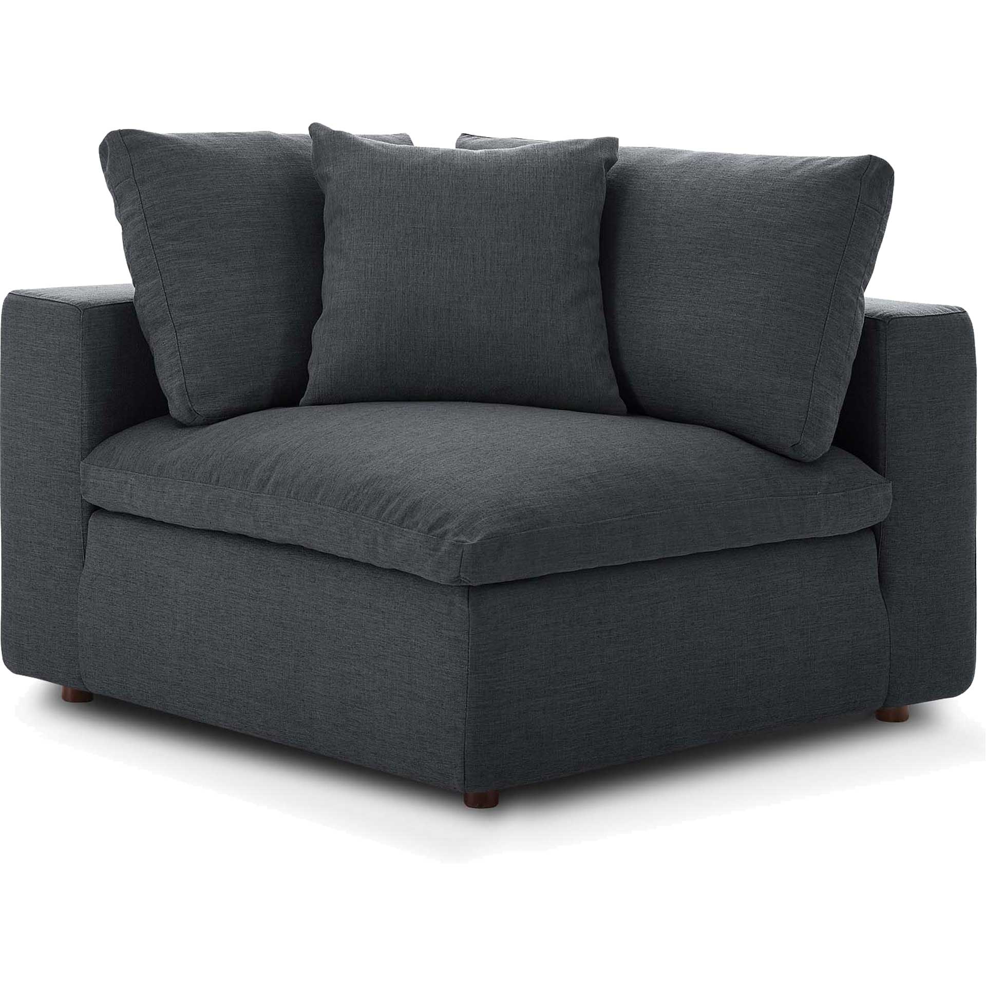 Carmen 6 Piece Modular Sectional Sofa Gray - Image 3