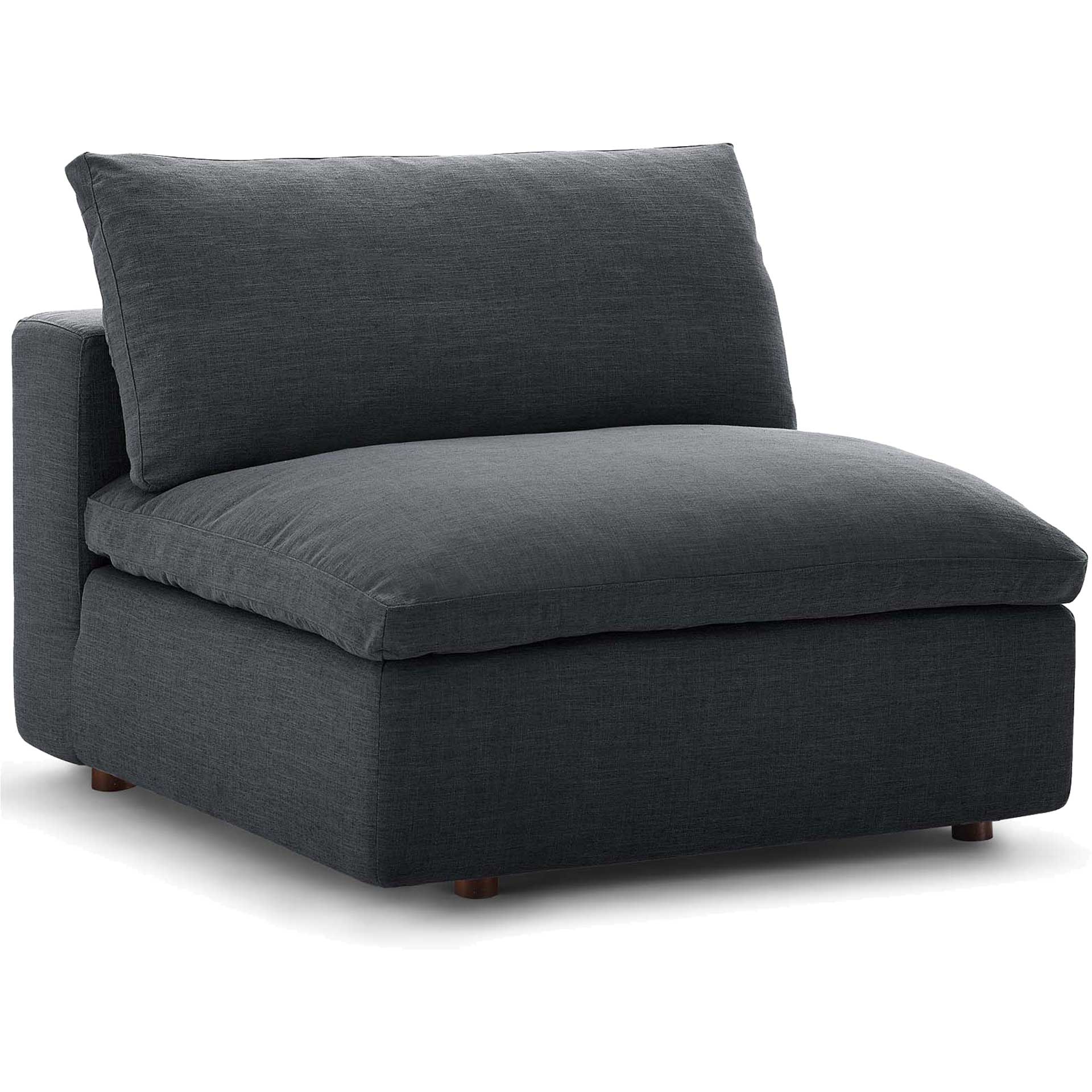 Carmen 6 Piece Modular Sectional Sofa Gray - Image 5