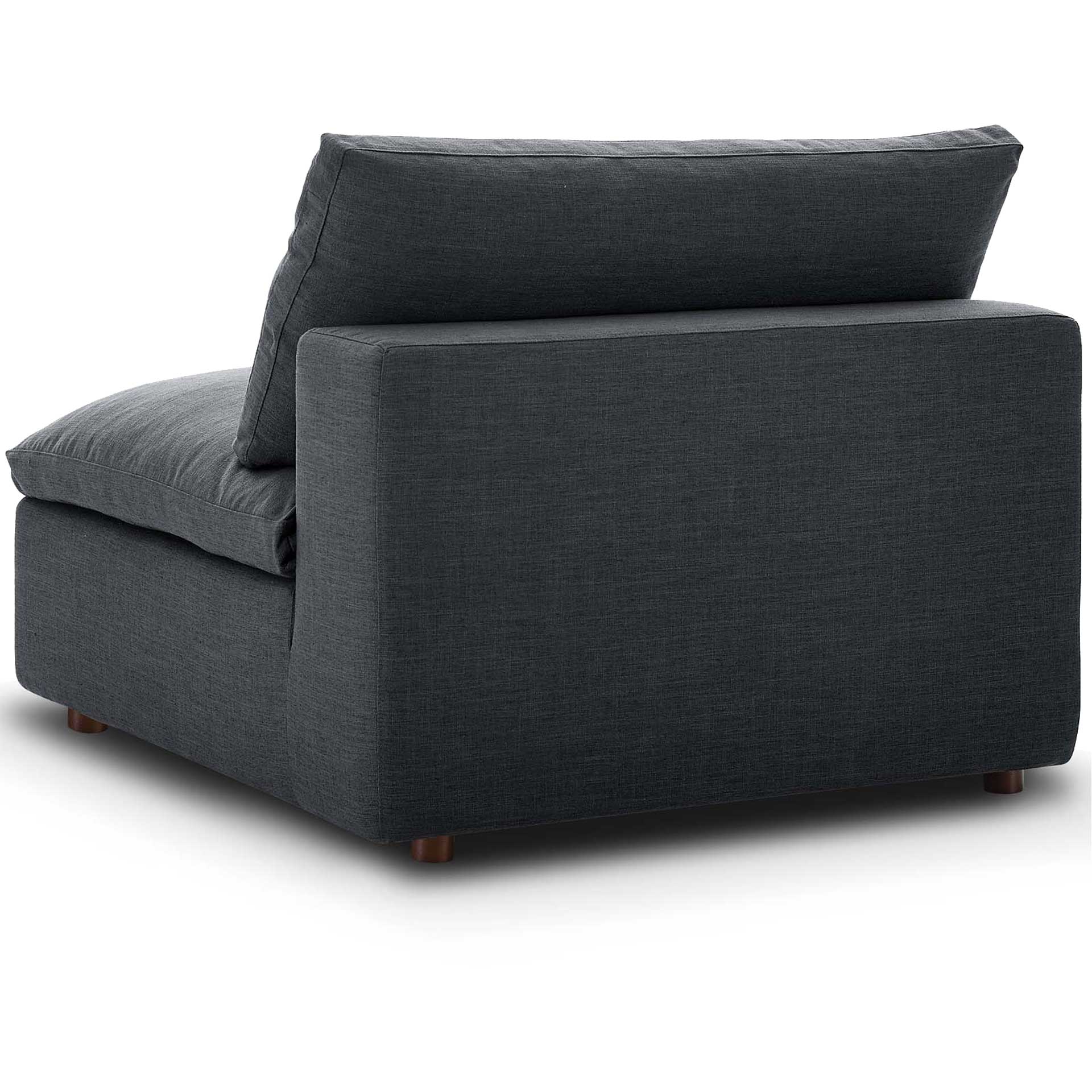Carmen 6 Piece Modular Sectional Sofa Gray - Image 6