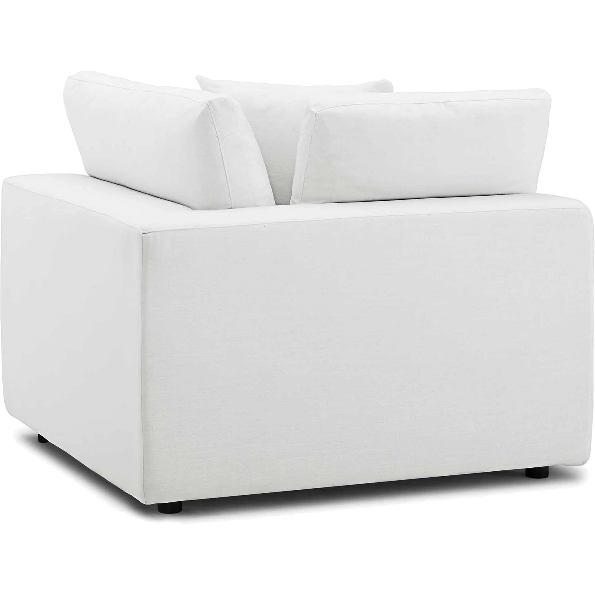 Carmen 6 Piece Modular Sectional Sofa White - Image 4