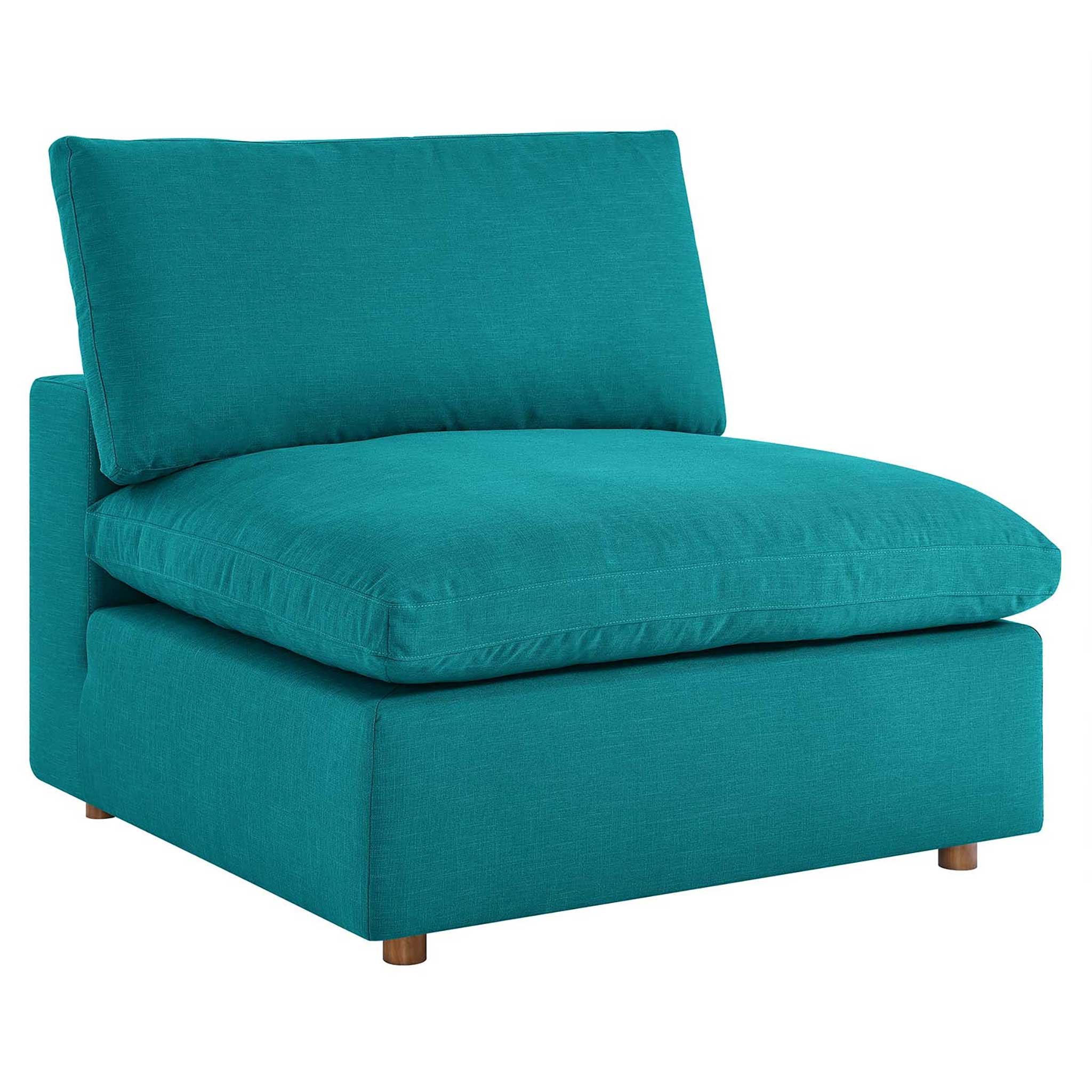 Carmen 8 Piece Modular Sectional Sofa Teal - Image 6