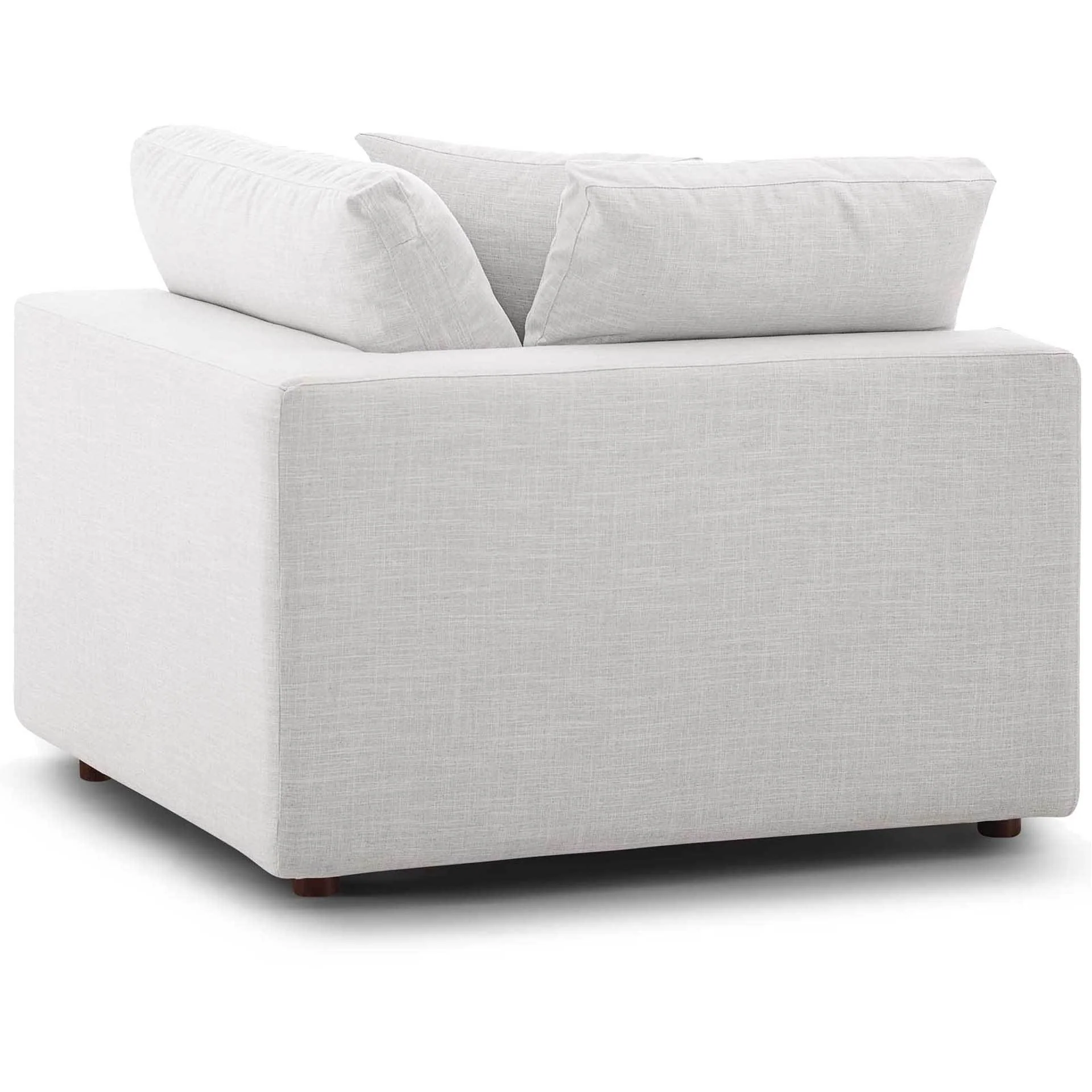 Carmen Down Filled Overstuffed Sofa Beige - Image 7