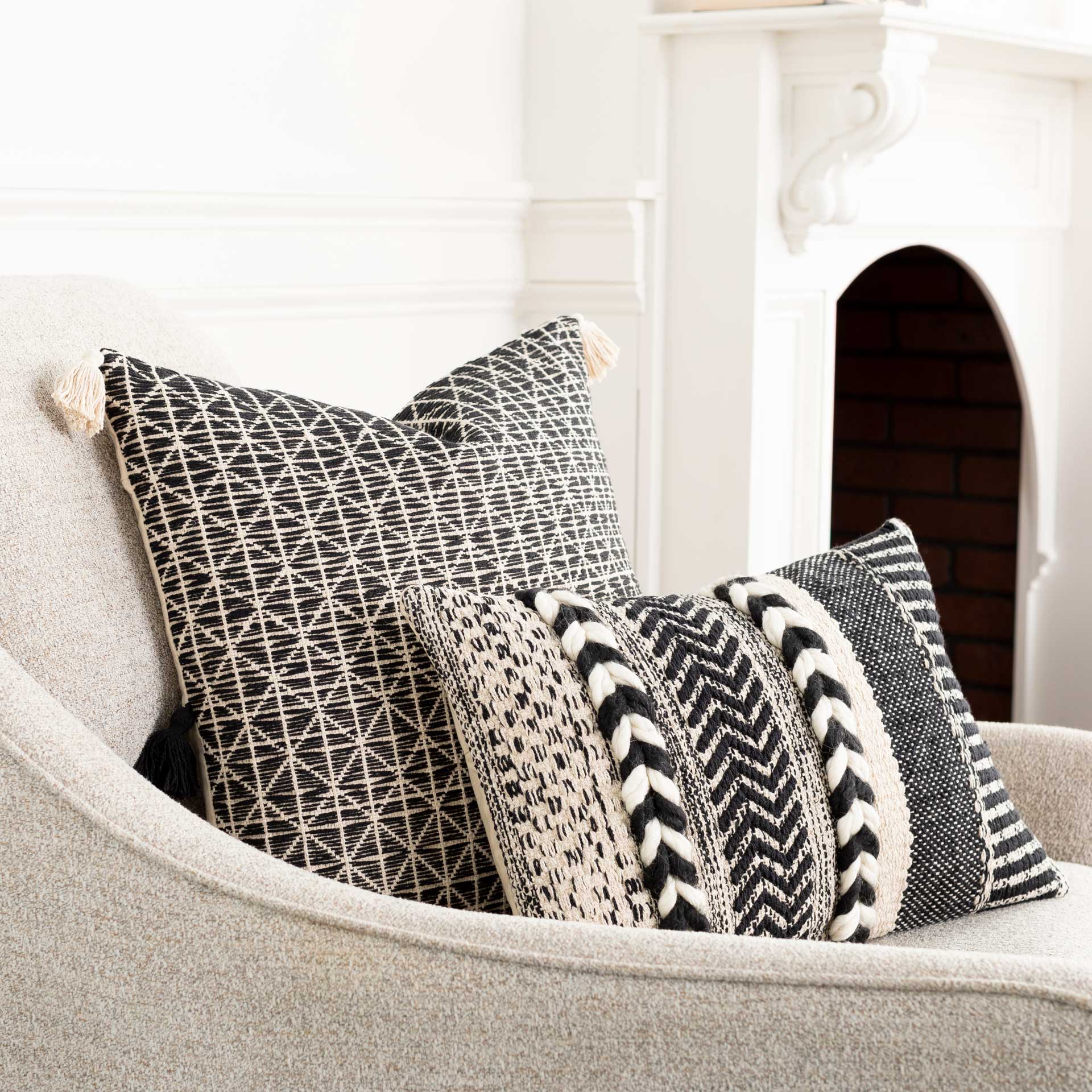 Carolina Pillow Beige/Cream/Ivory - Image 3