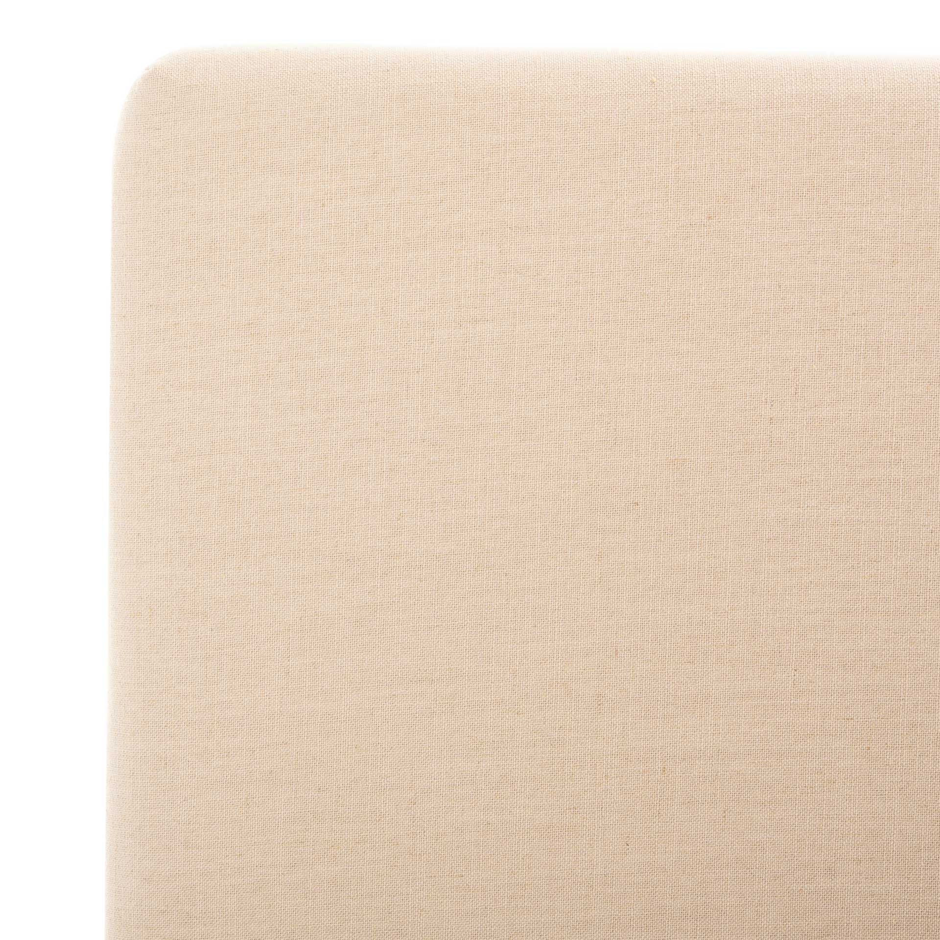 Carolina Upholstered Bed Beige - Image 3