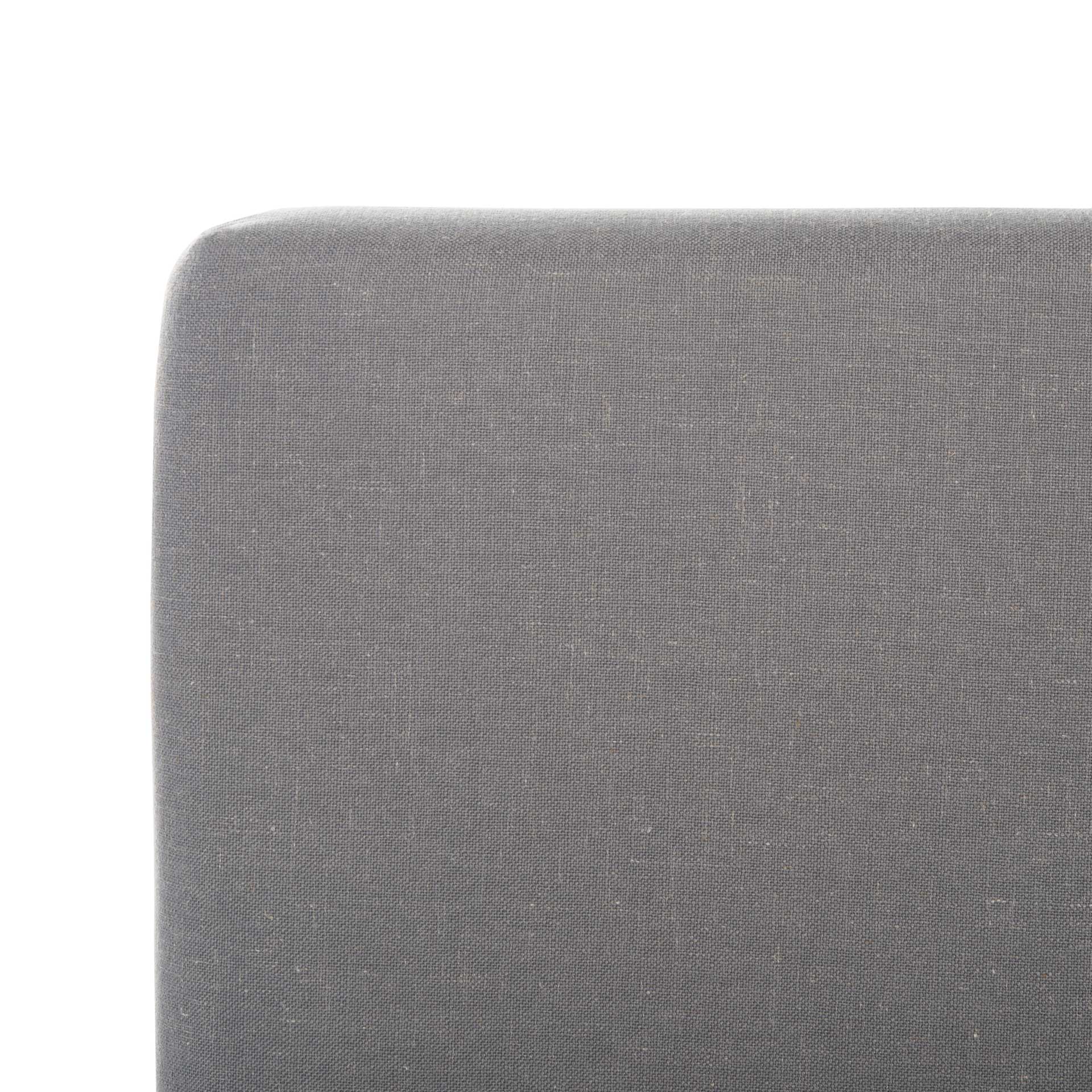Carolina Upholstered Bed Gray - Image 3