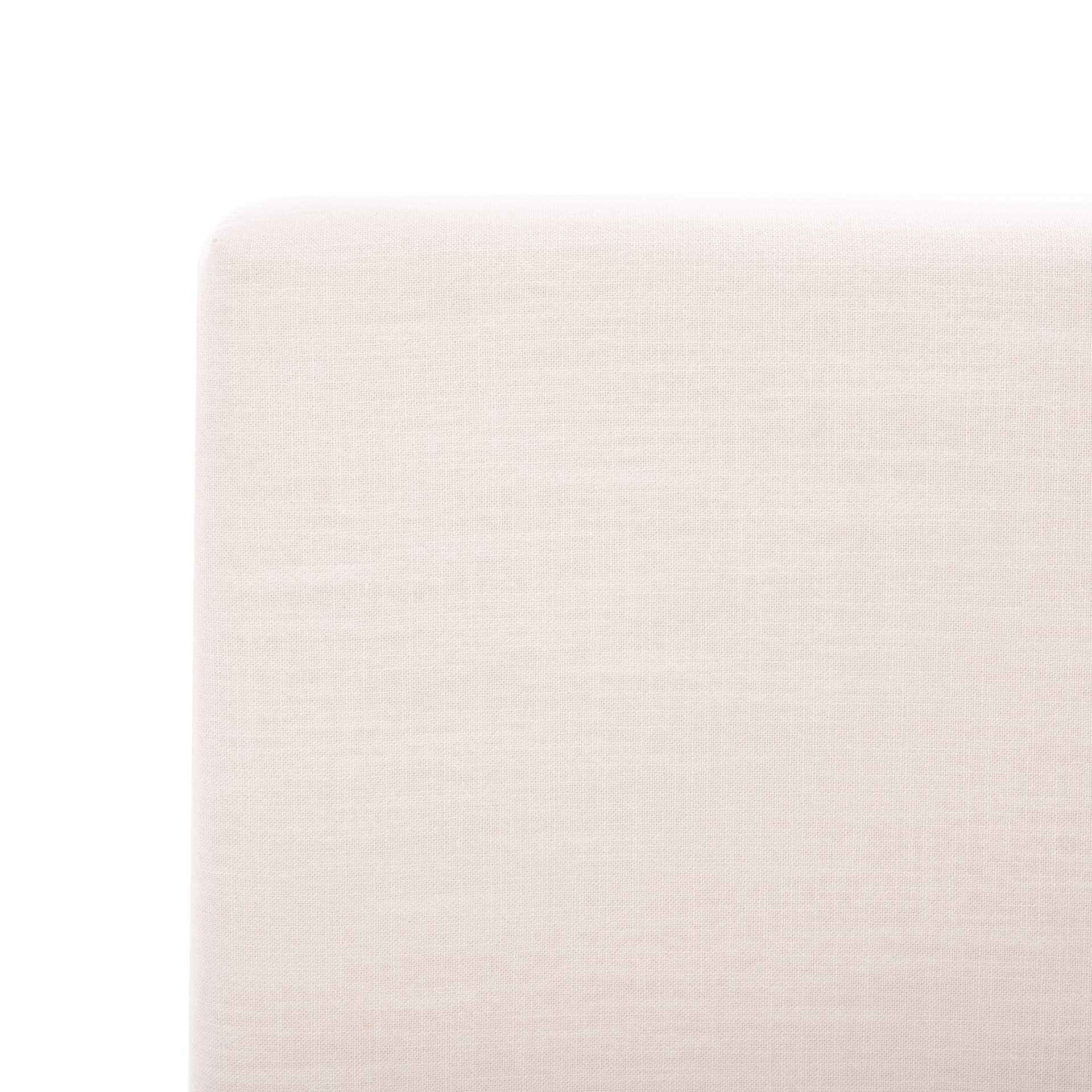 Carolina Upholstered Bed Light Beige - Image 3