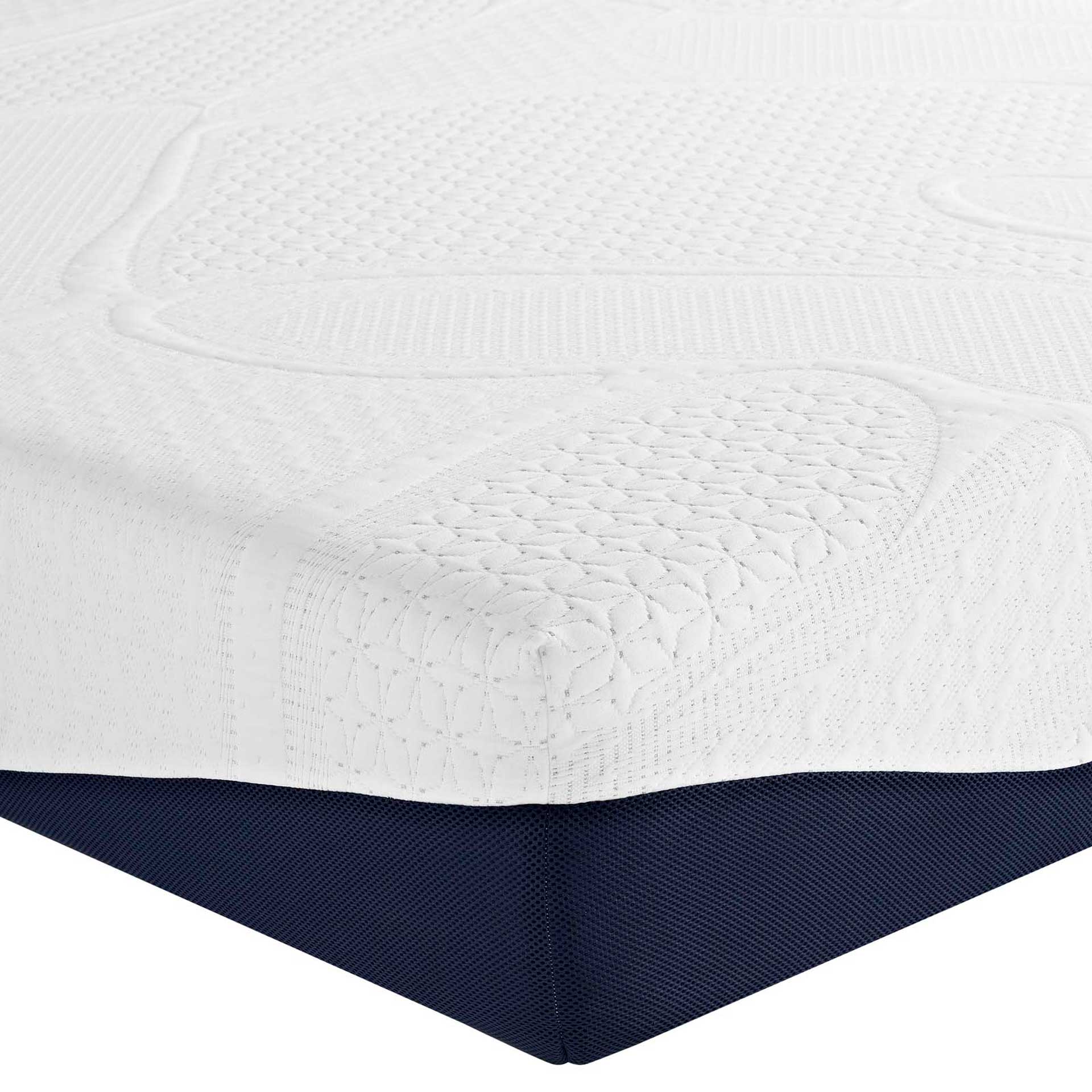 Caroline 10" Foam Mattress White - Image 5