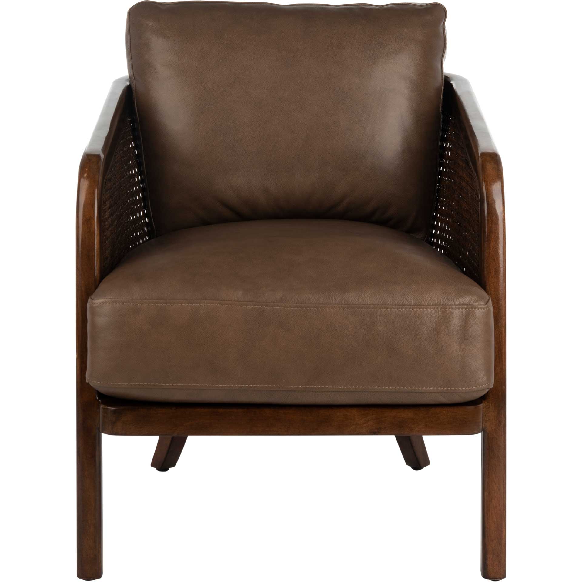 Caroline Barrel Back Chair Dark Brown - Image 2
