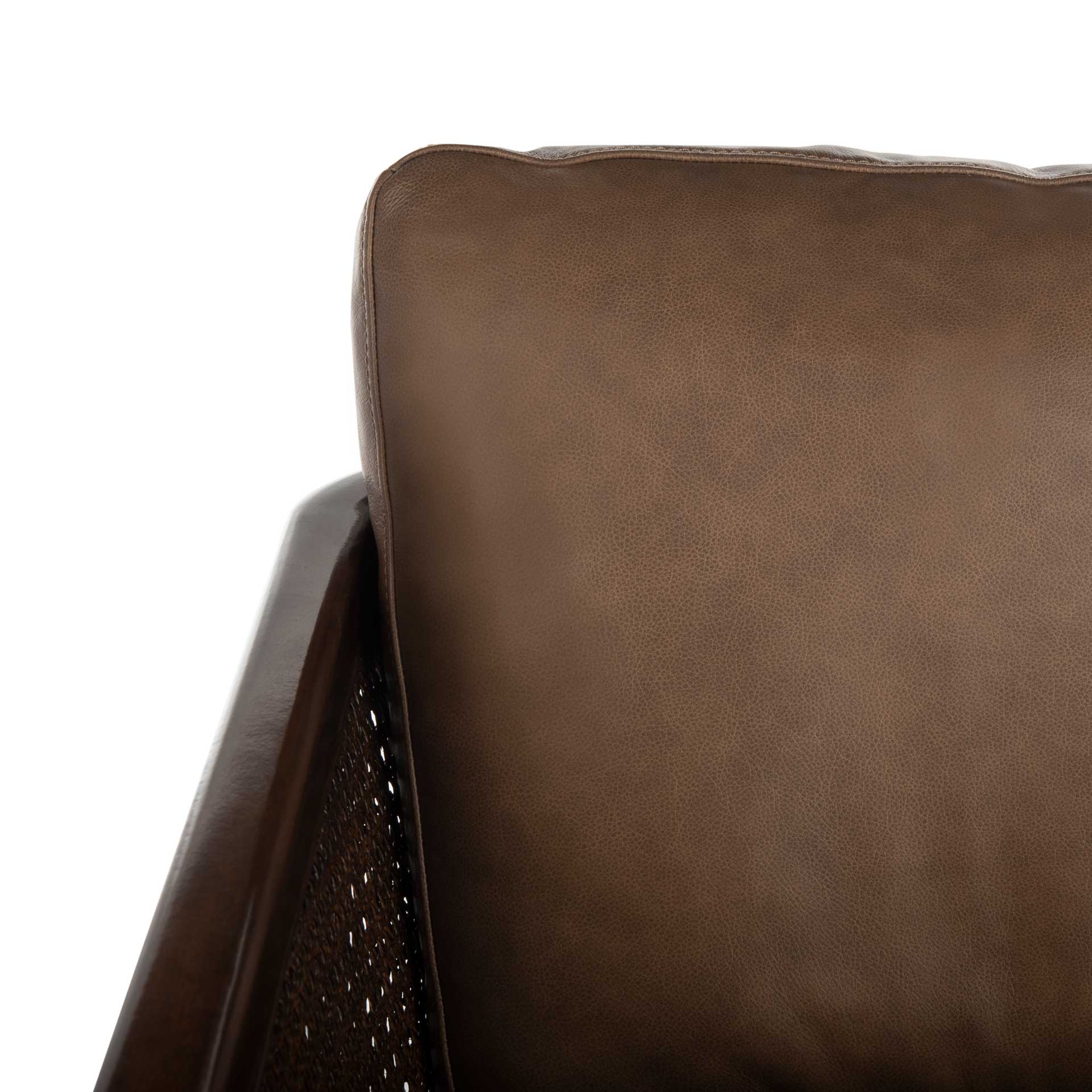 Caroline Barrel Back Chair Dark Brown - Image 7