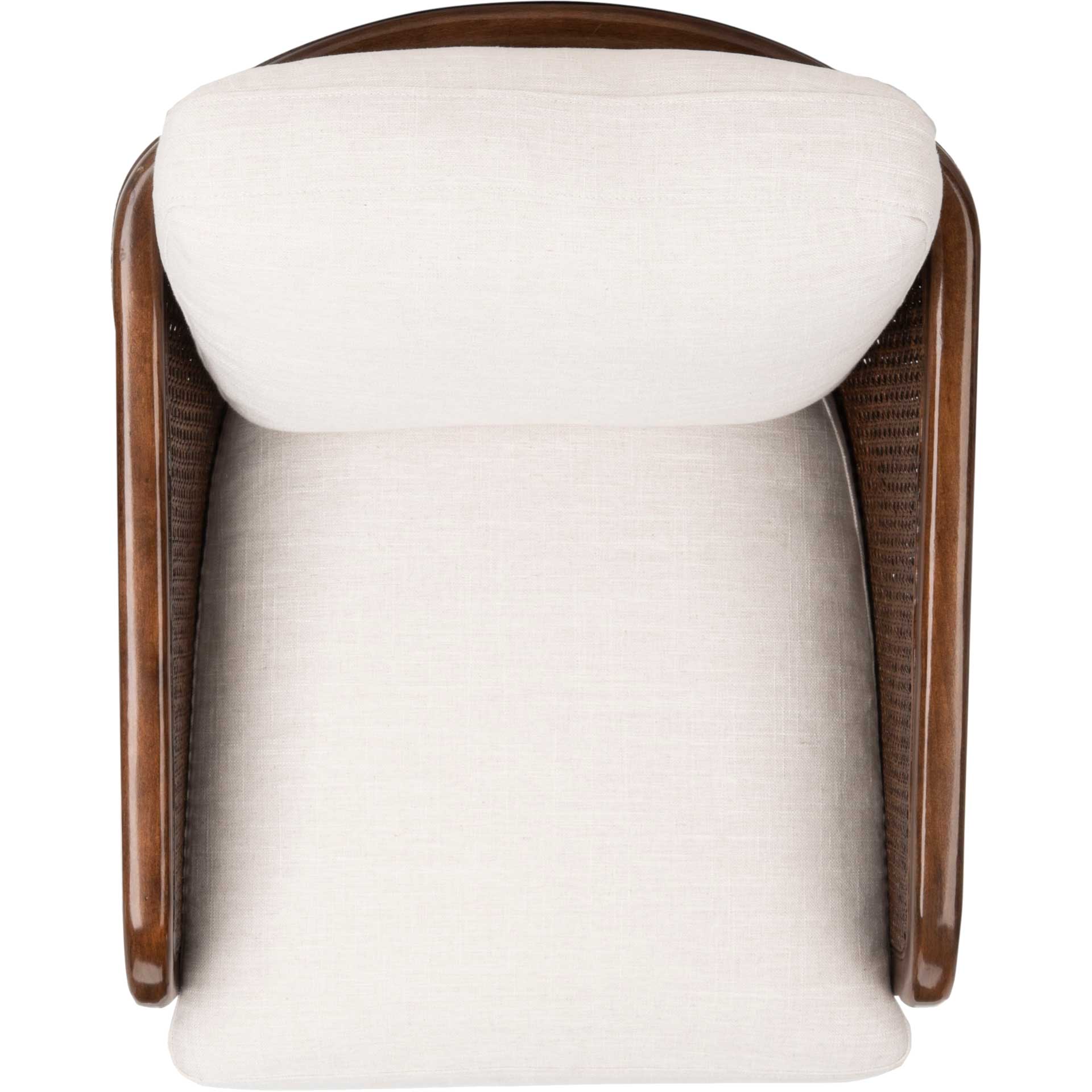 Caroline Barrel Back Chair Oatmeal - Image 6