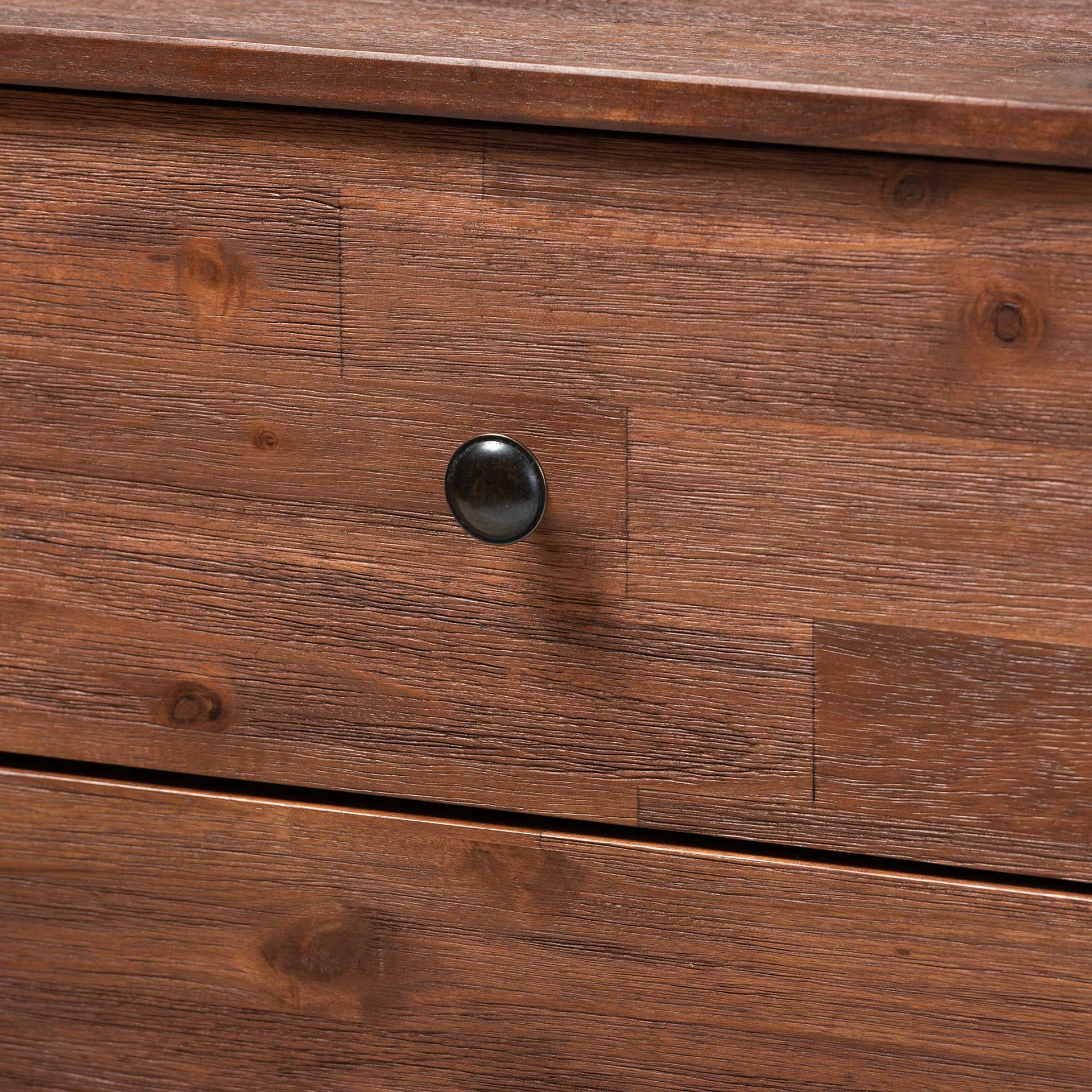 Caroline Dresser Brown/Black - Image 5