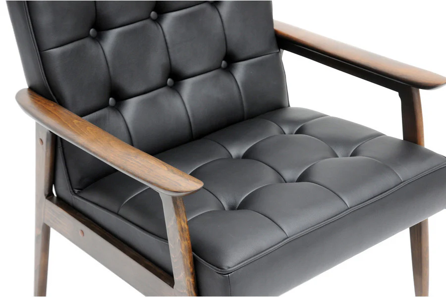 Carraway Arm Chair Black - Image 3