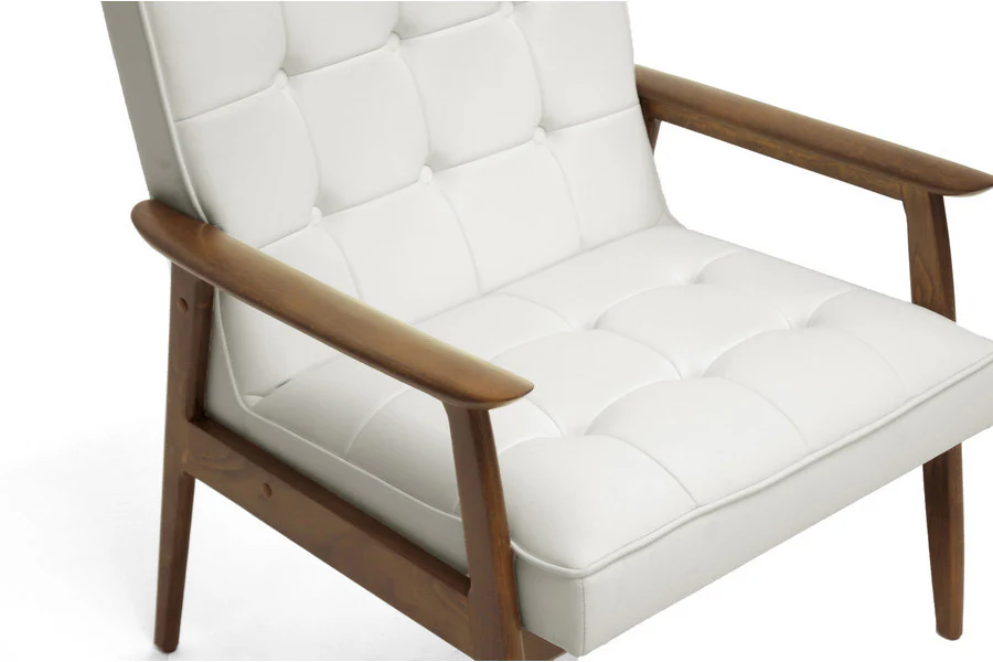 Carraway Arm Chair White - Image 3