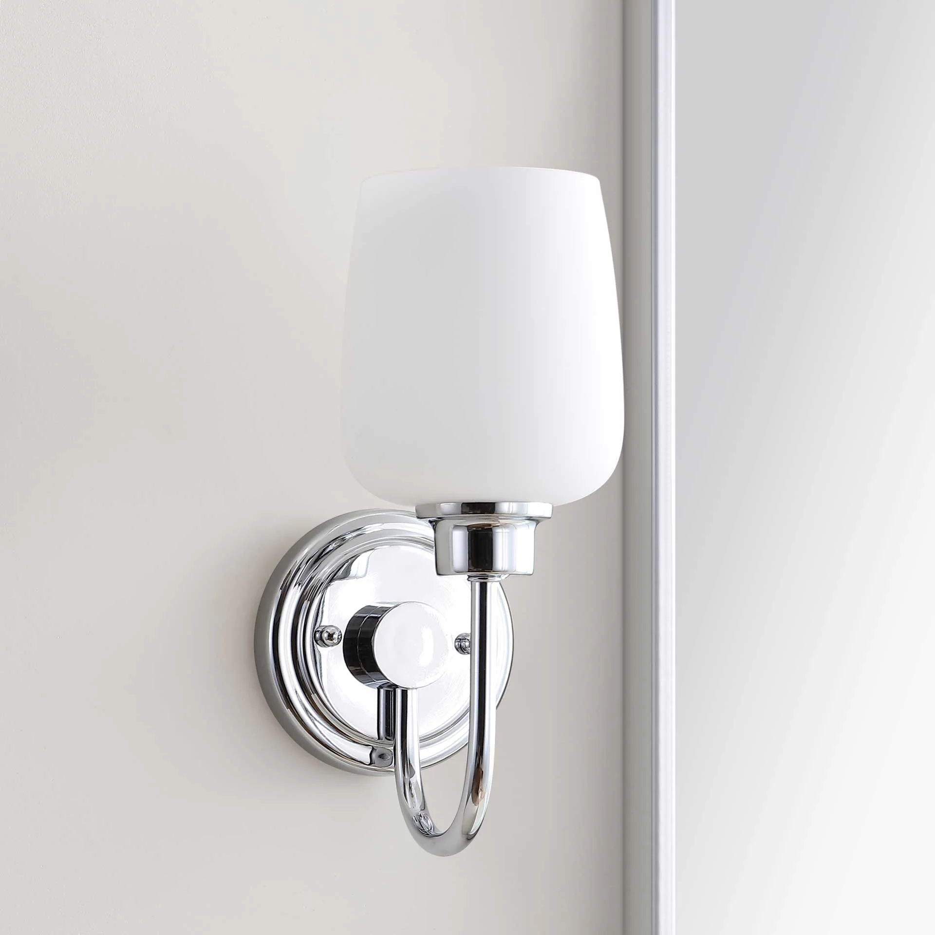 Carthage Bathroom Sconce Chrome - Image 5